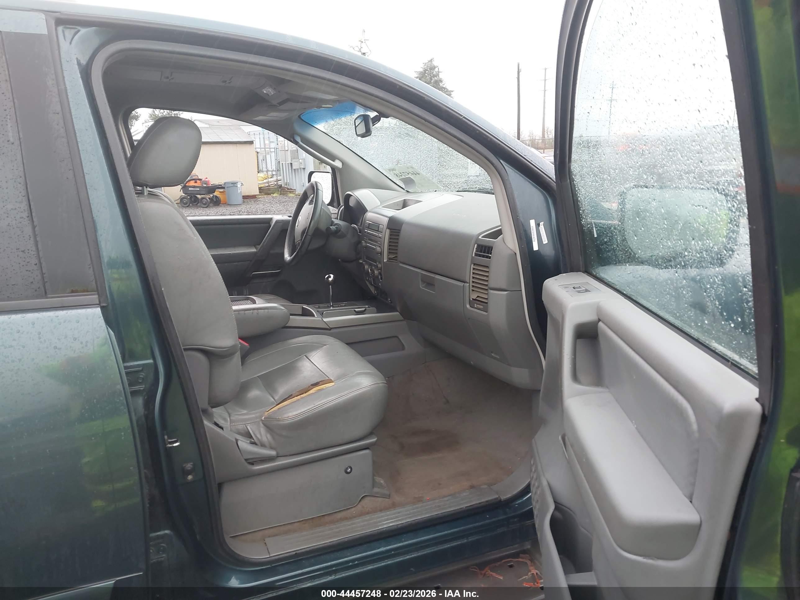 2006 Nissan Armada Se Green vin: 5N1AA08B96N726809