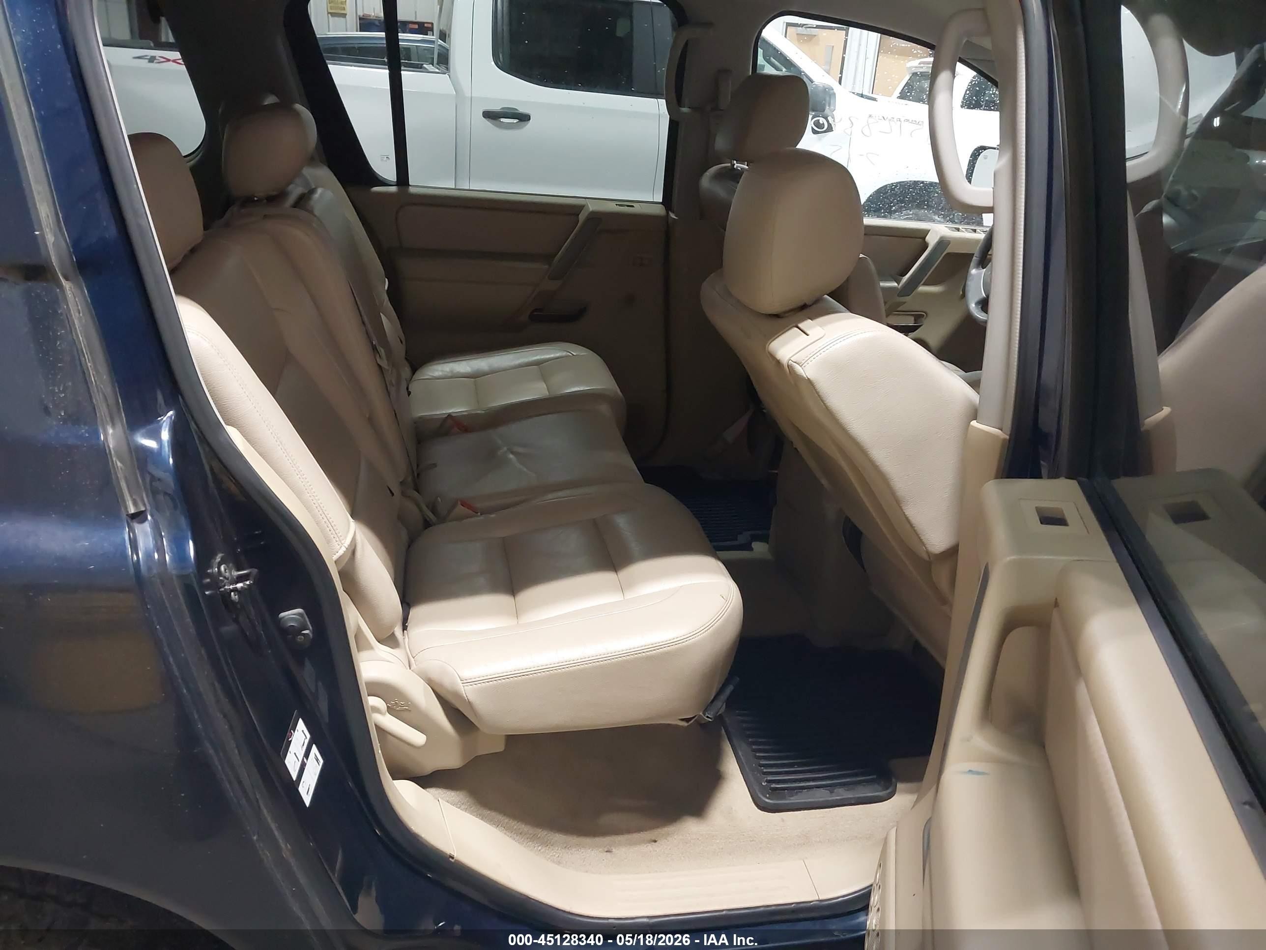 2006 Nissan Armada Se Blue vin: 5N1AA08B96N742475