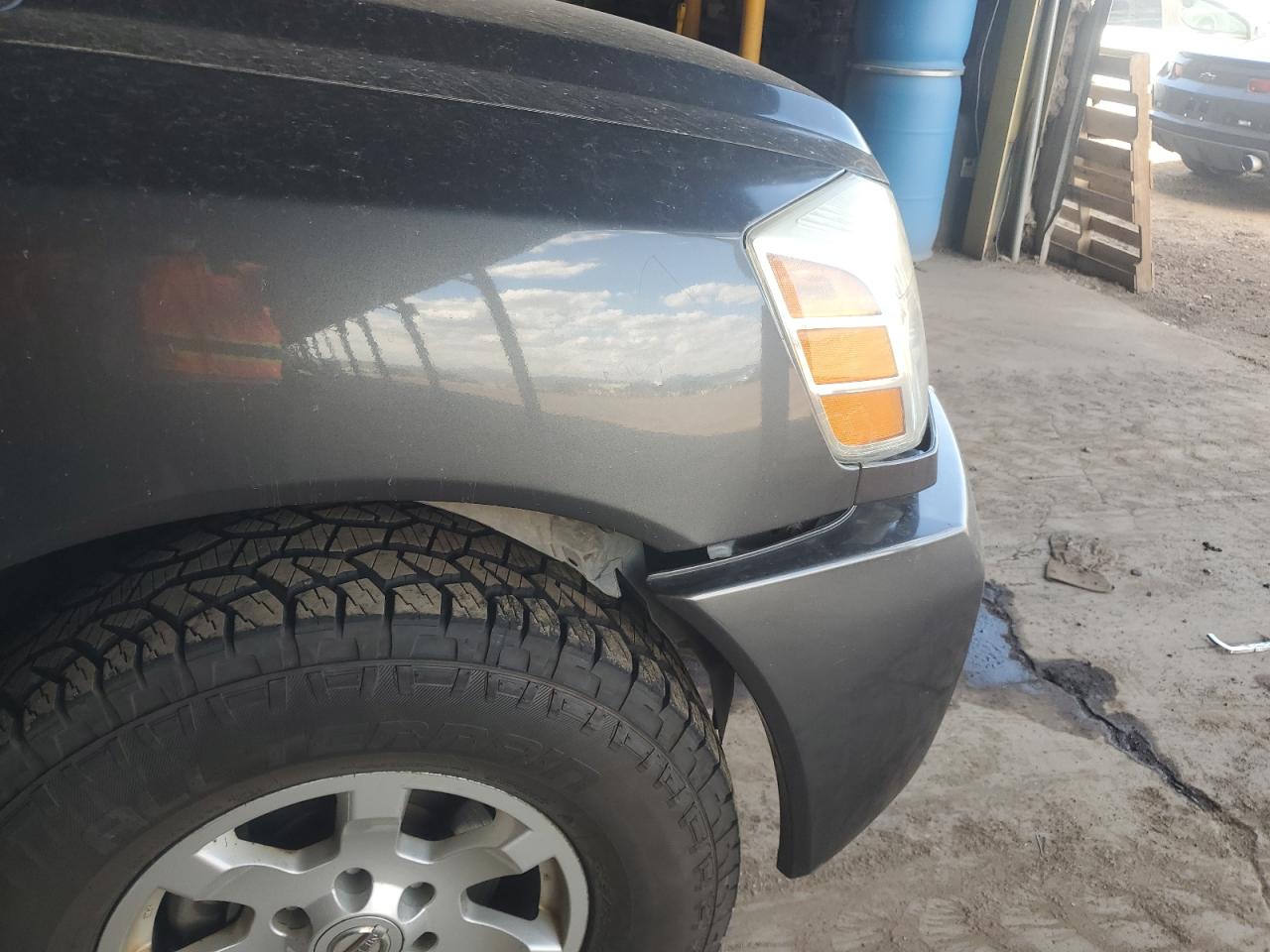 2004 Nissan Armada Se Gray vin: 5N1AA08BX4N716061