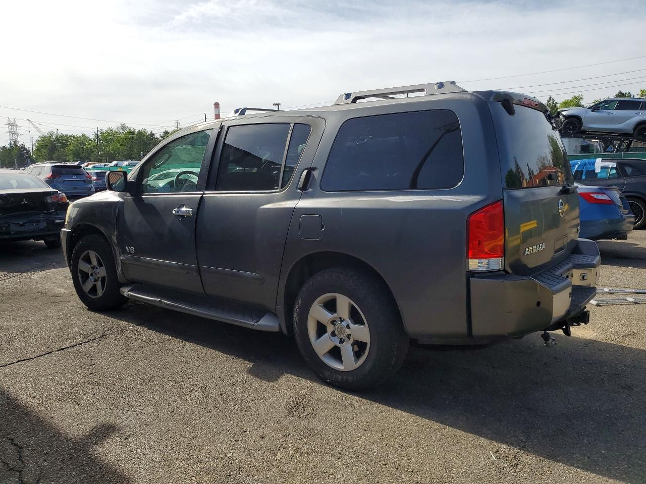 2005 Nissan Armada Se Gray vin: 5N1AA08BX5N735369
