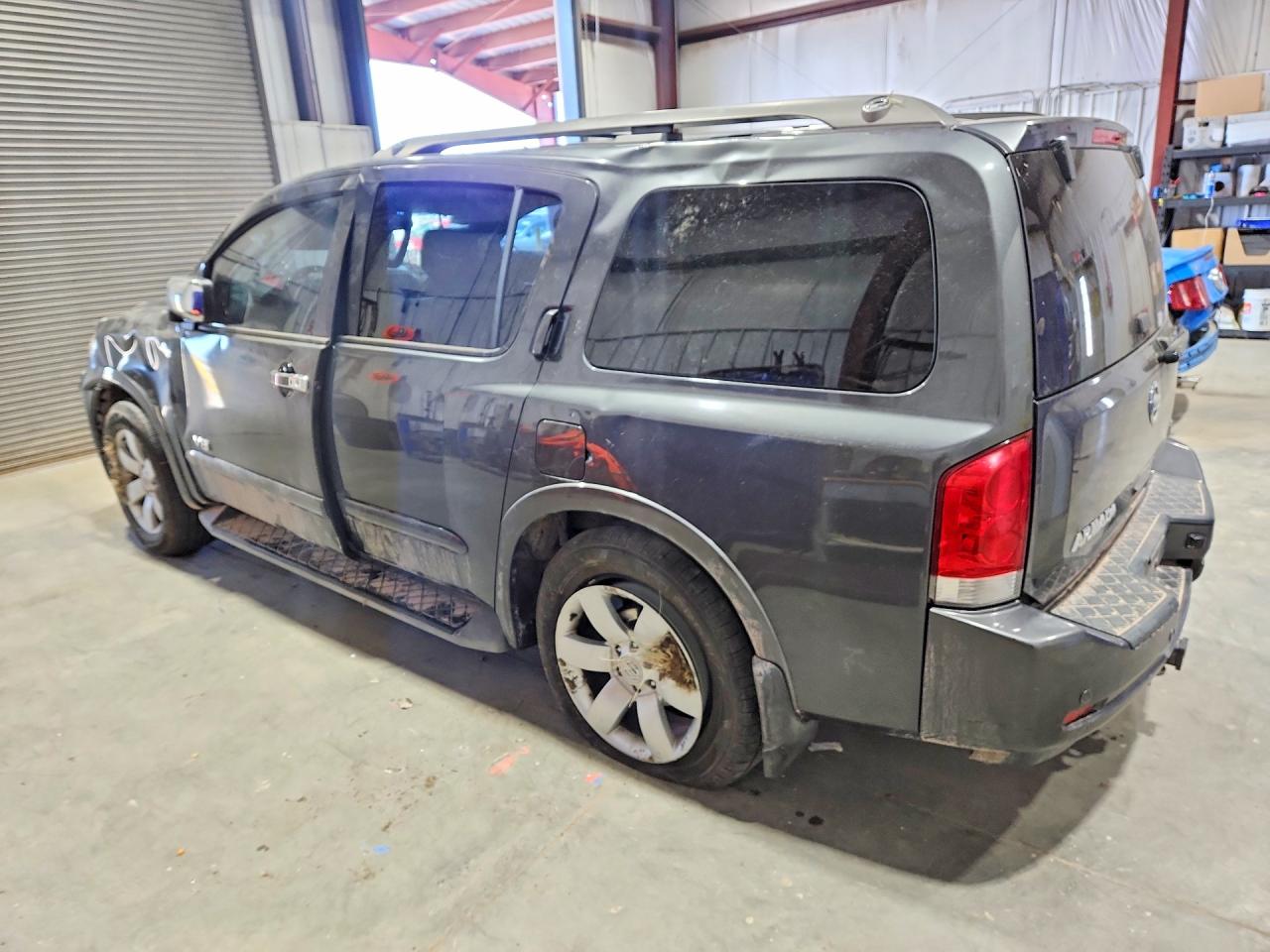 2008 Nissan Armada Se Gray vin: 5N1AA08C08N624732