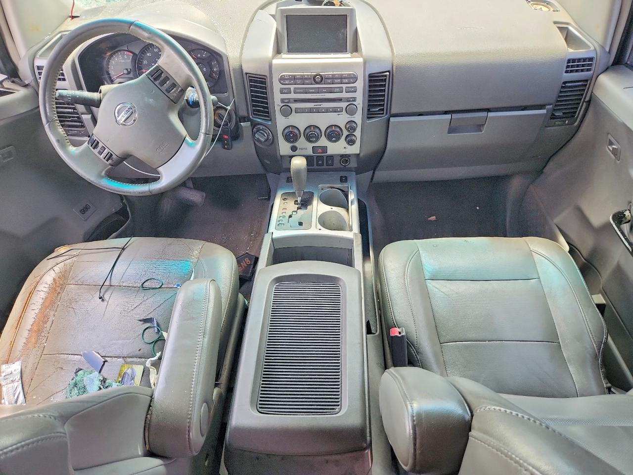 2007 Nissan Armada Se Gray vin: 5N1AA08C17N723915