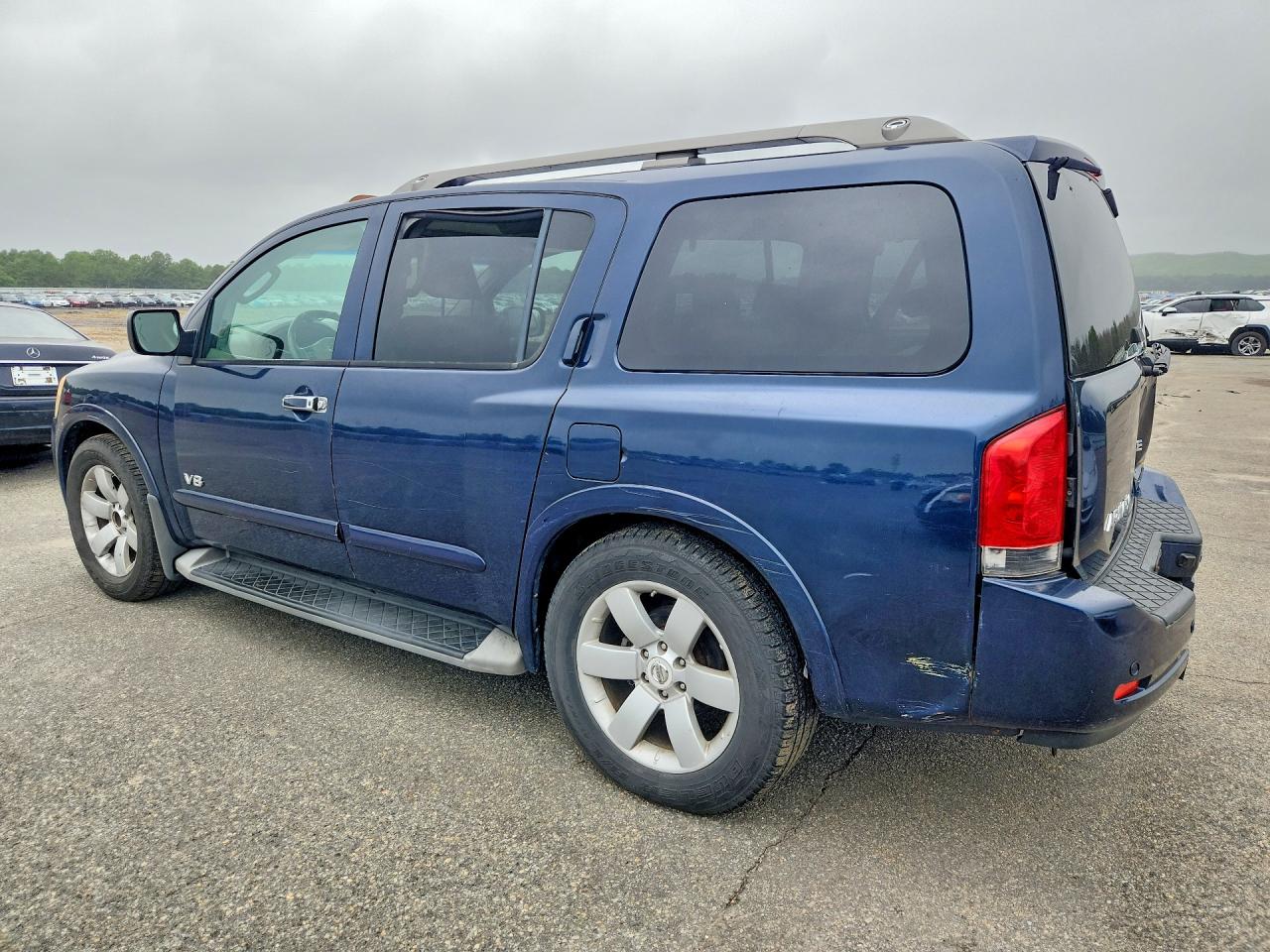 2008 Nissan Armada Se Blue vin: 5N1AA08C48N617637