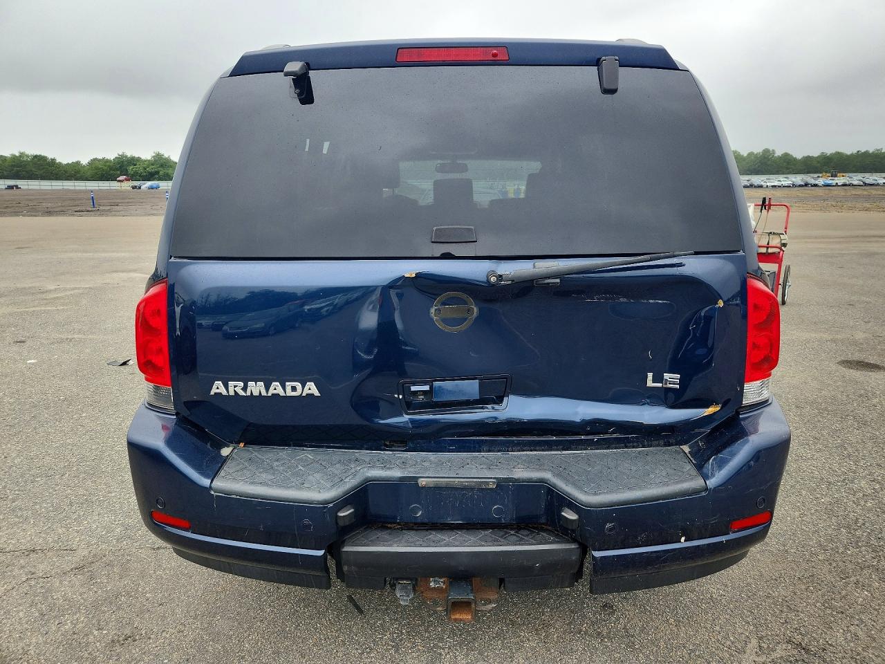 2008 Nissan Armada Se Blue vin: 5N1AA08C48N617637