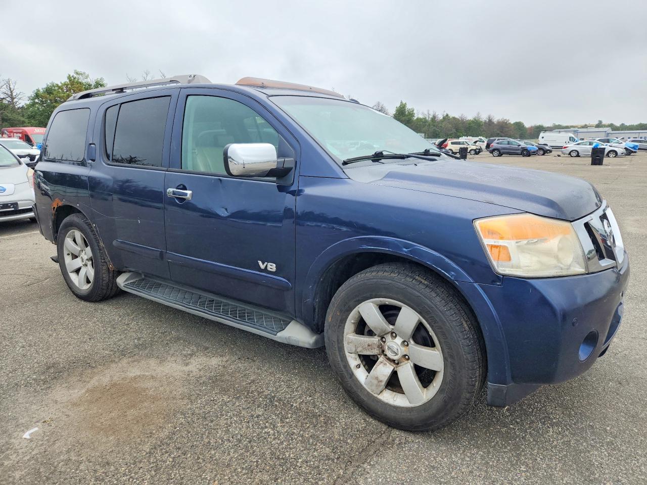 2008 Nissan Armada Se Blue vin: 5N1AA08C48N617637
