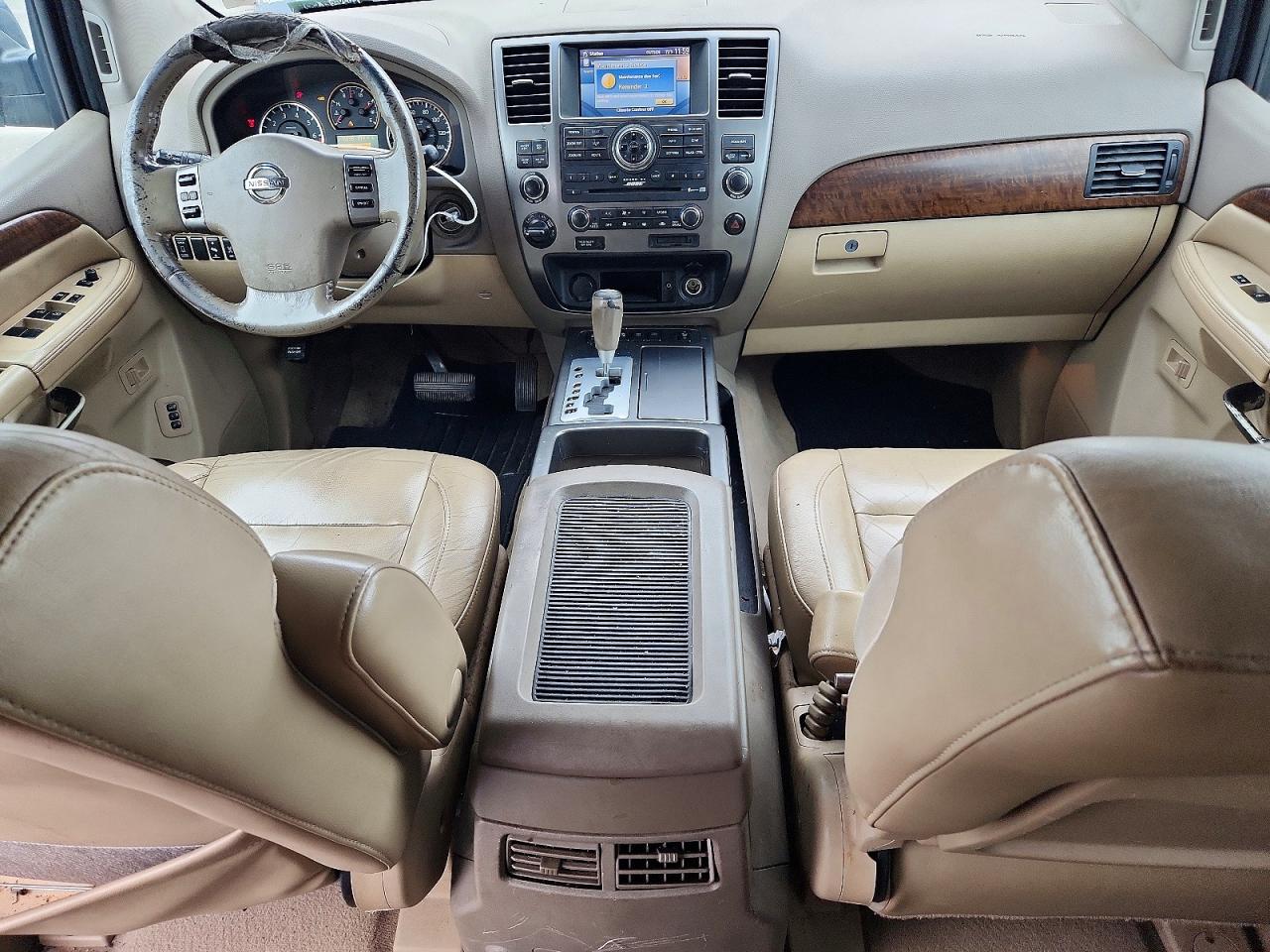 2008 Nissan Armada Se Blue vin: 5N1AA08C48N617637