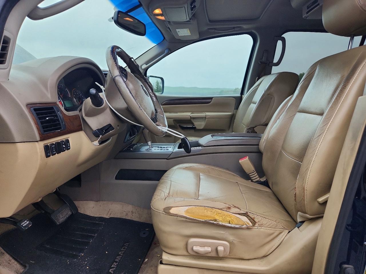 2008 Nissan Armada Se Blue vin: 5N1AA08C48N617637