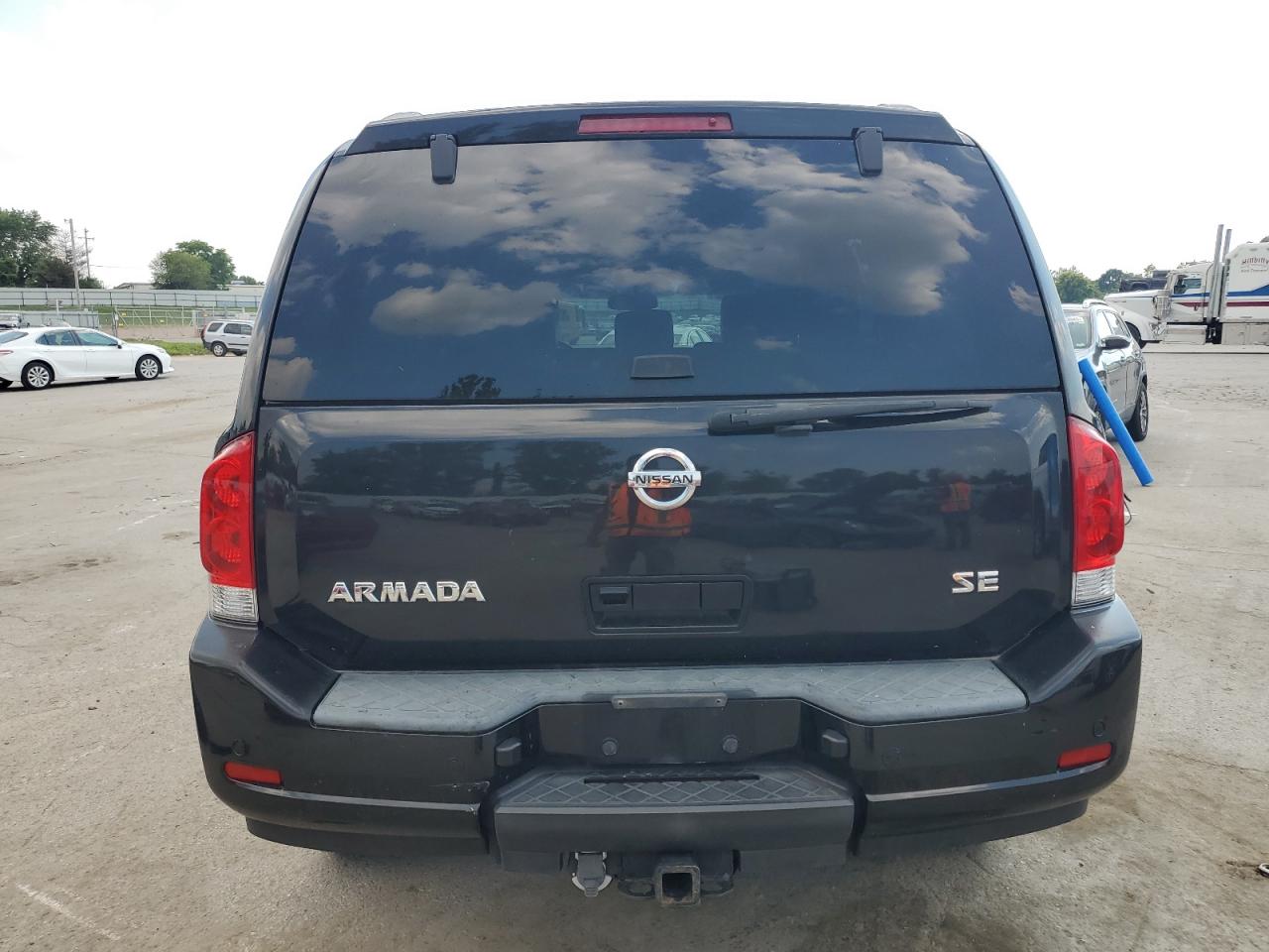 2009 Nissan Armada Se Black vin: 5N1AA08C49N601293
