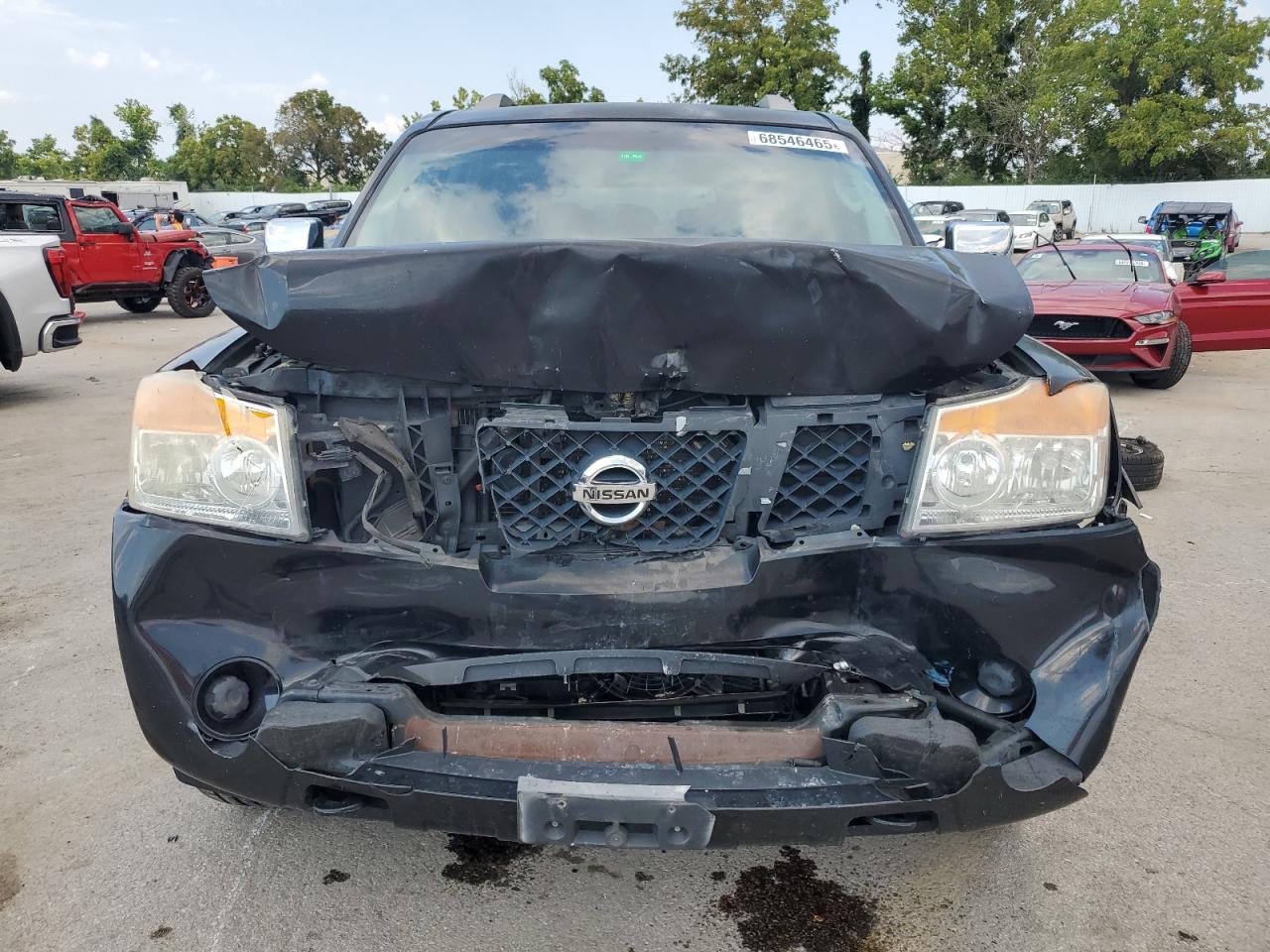 2009 Nissan Armada Se Black vin: 5N1AA08C49N601293