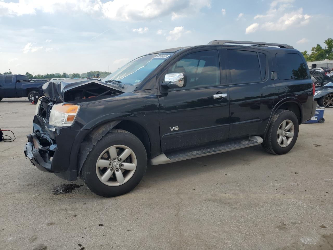 2009 Nissan Armada Se Black vin: 5N1AA08C49N601293