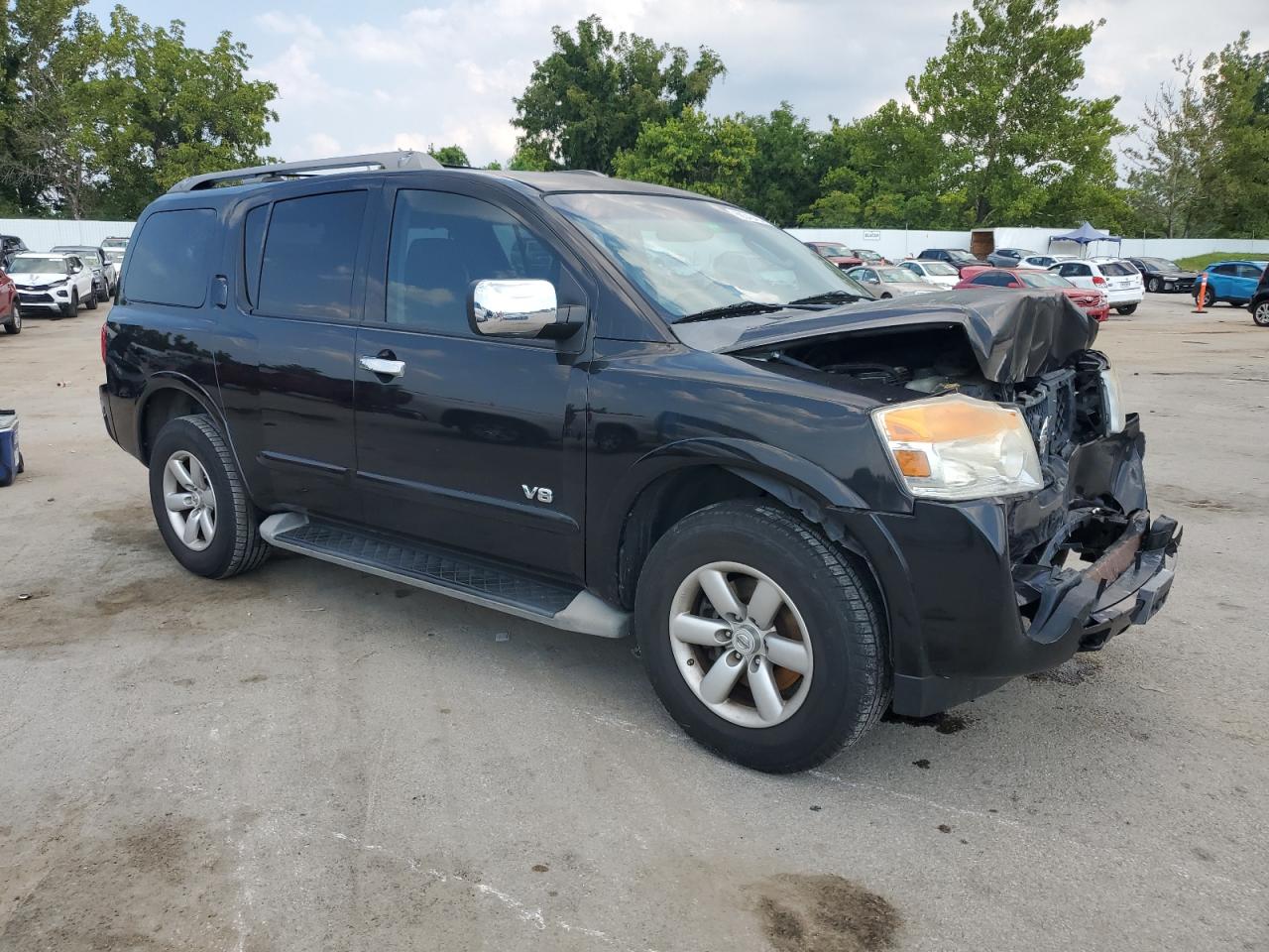 2009 Nissan Armada Se Black vin: 5N1AA08C49N601293