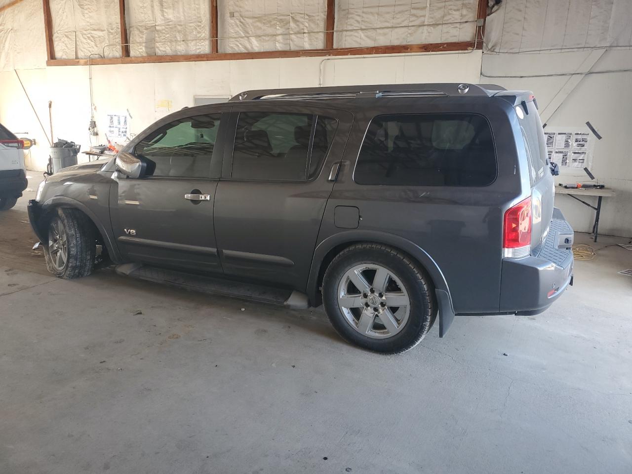 2009 Nissan Armada Se Gray vin: 5N1AA08C49N607207