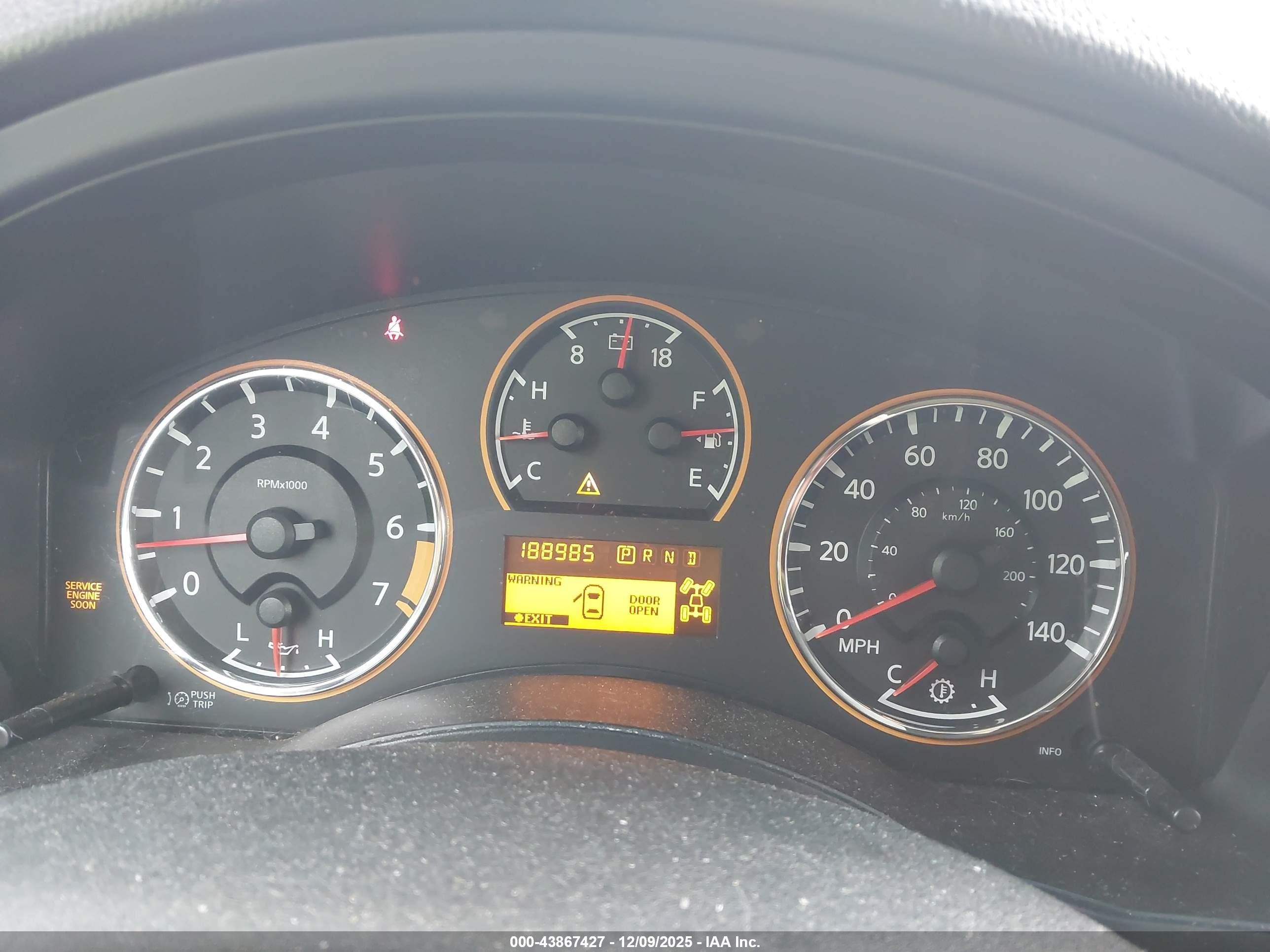 2009 Nissan Armada Le Черный vin: 5N1AA08C59N600010