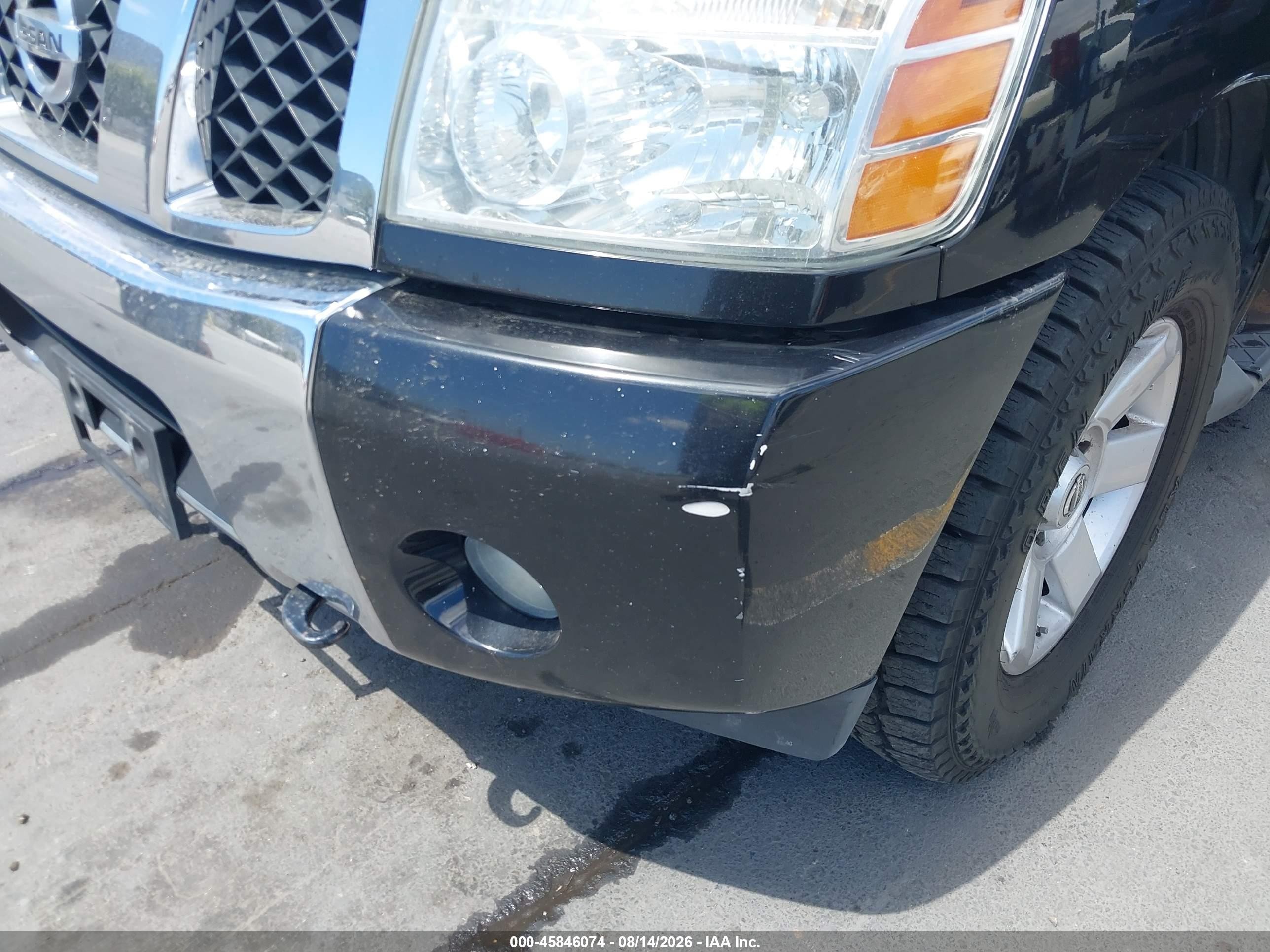 2007 Nissan Armada Le Черный vin: 5N1AA08C67N712375