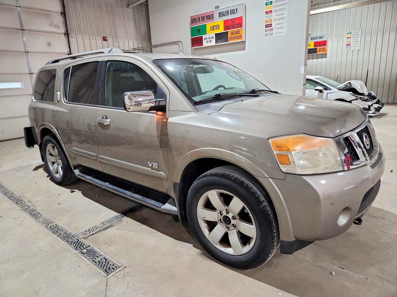 2008 Nissan Armada Se Tan vin: 5N1AA08C68N607997