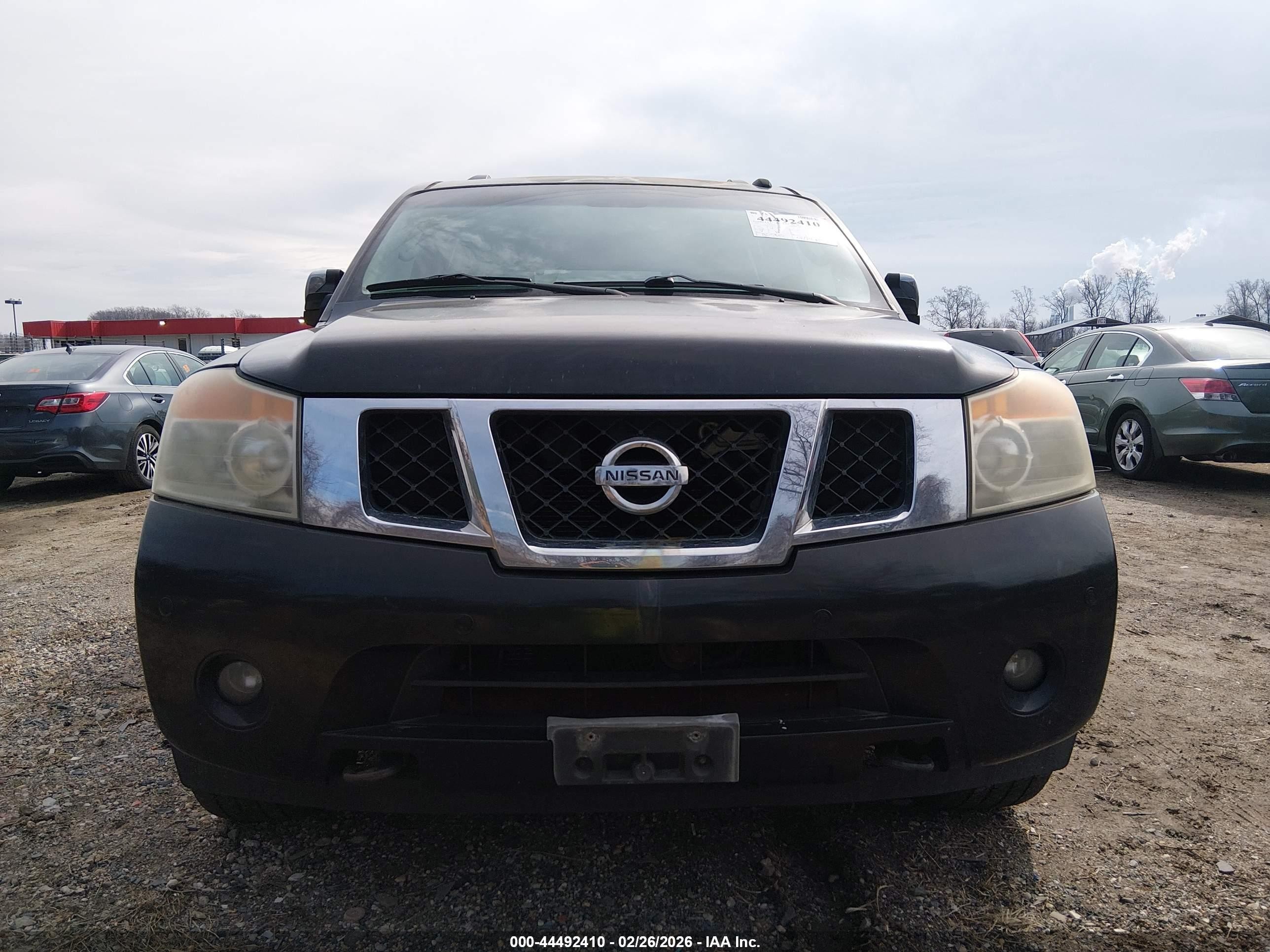 2009 Nissan Armada Le Black vin: 5N1AA08C69N600422