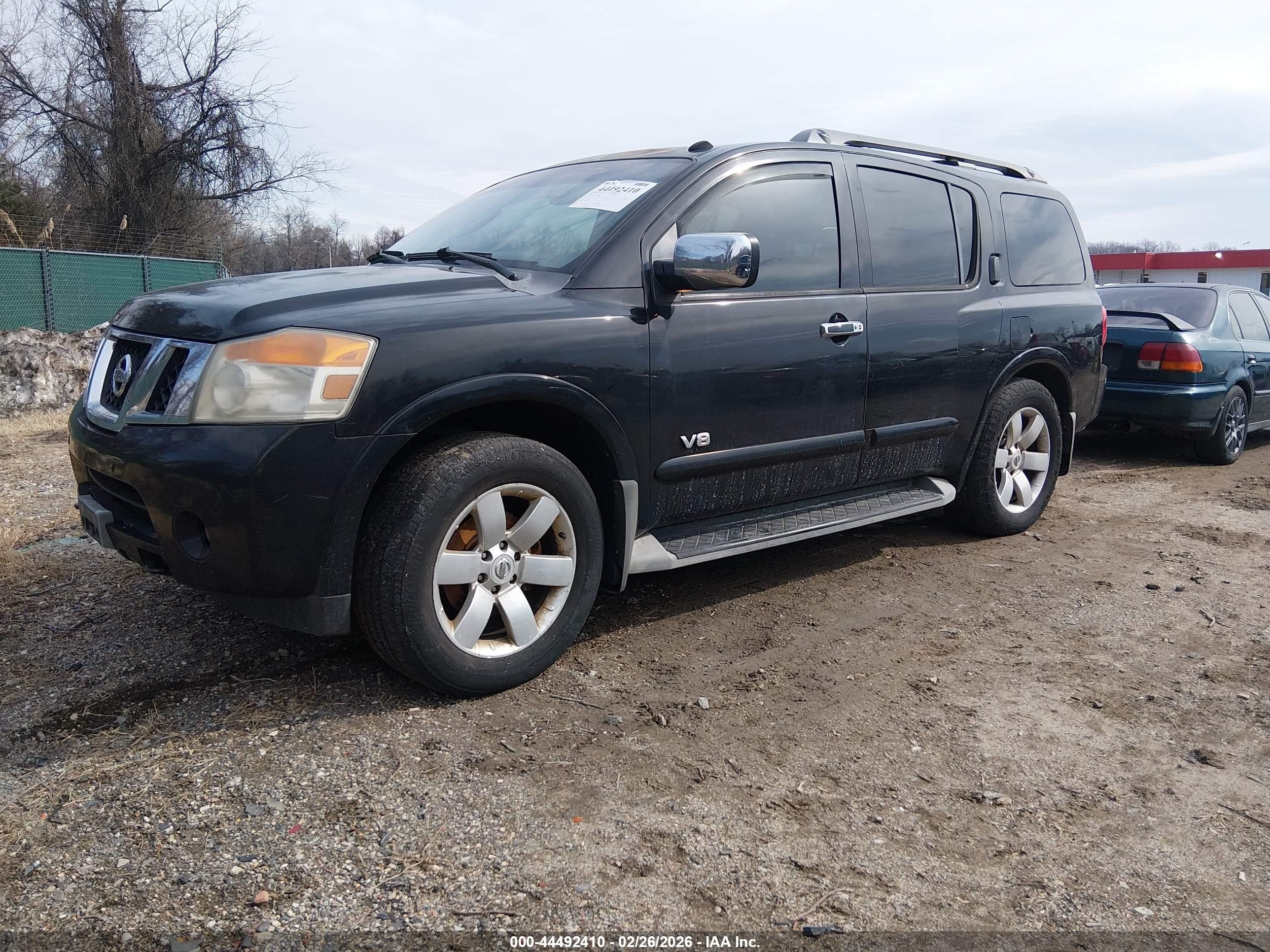 2009 Nissan Armada Le Black vin: 5N1AA08C69N600422