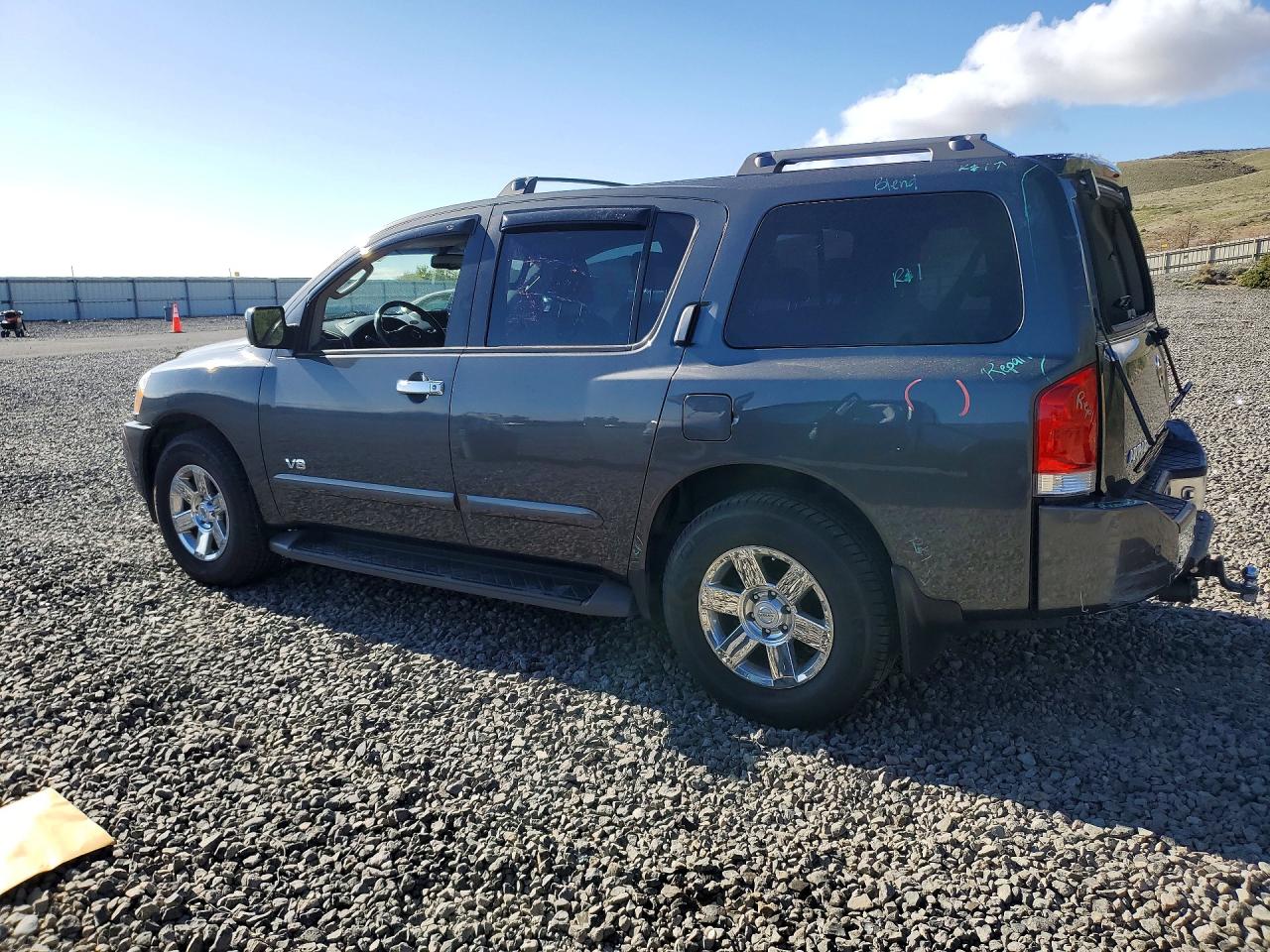 2007 Nissan Armada Se Charcoal vin: 5N1AA08C77N706696