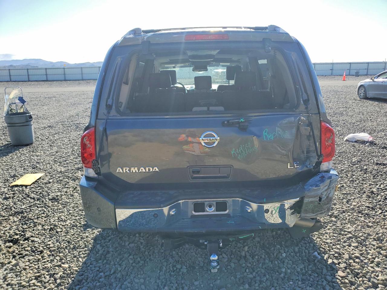 2007 Nissan Armada Se Charcoal vin: 5N1AA08C77N706696