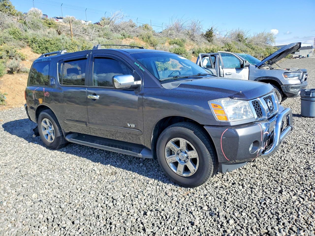 2007 Nissan Armada Se Charcoal vin: 5N1AA08C77N706696