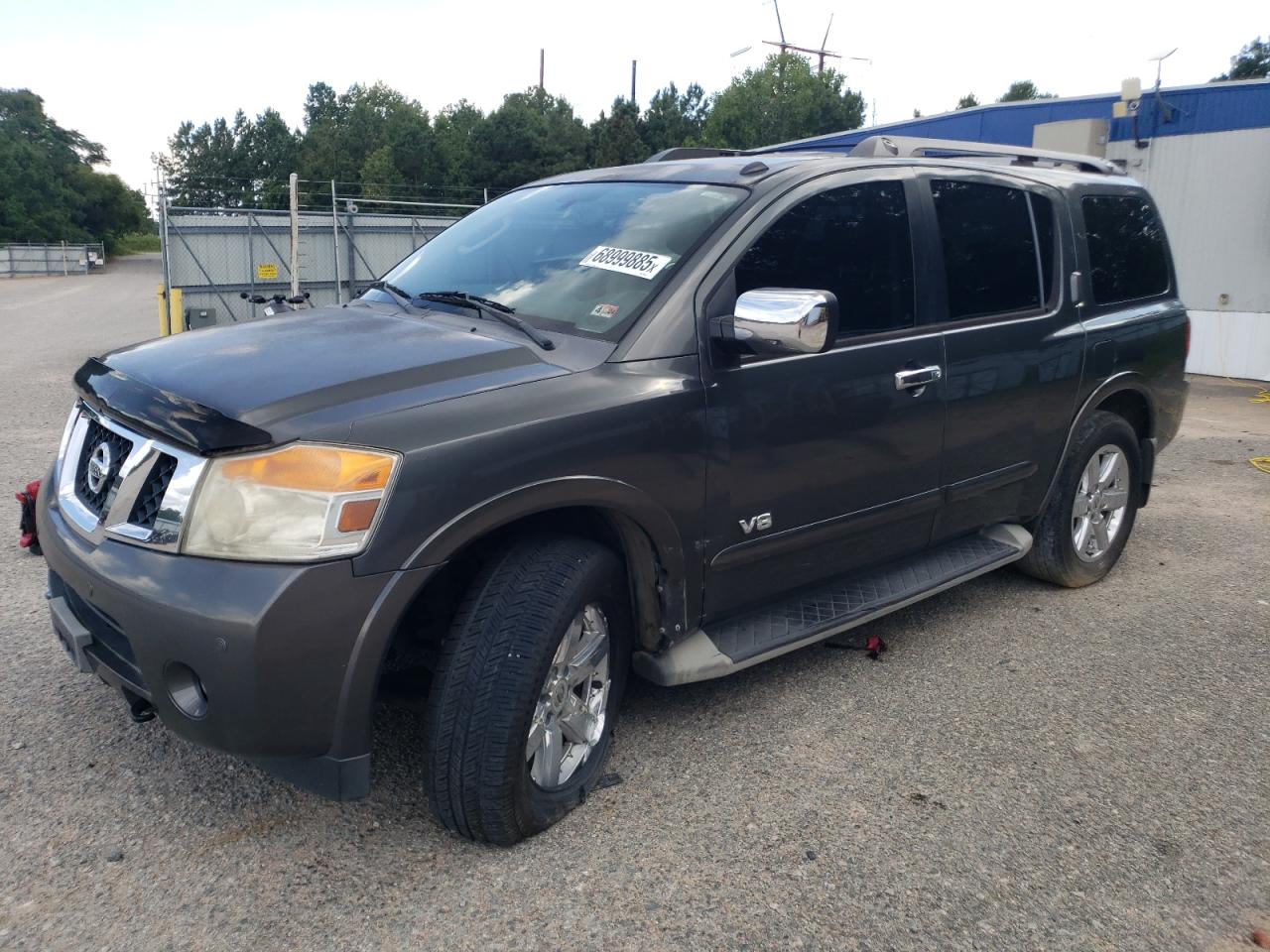 2009 Nissan Armada Se Gray vin: 5N1AA08C79N601448