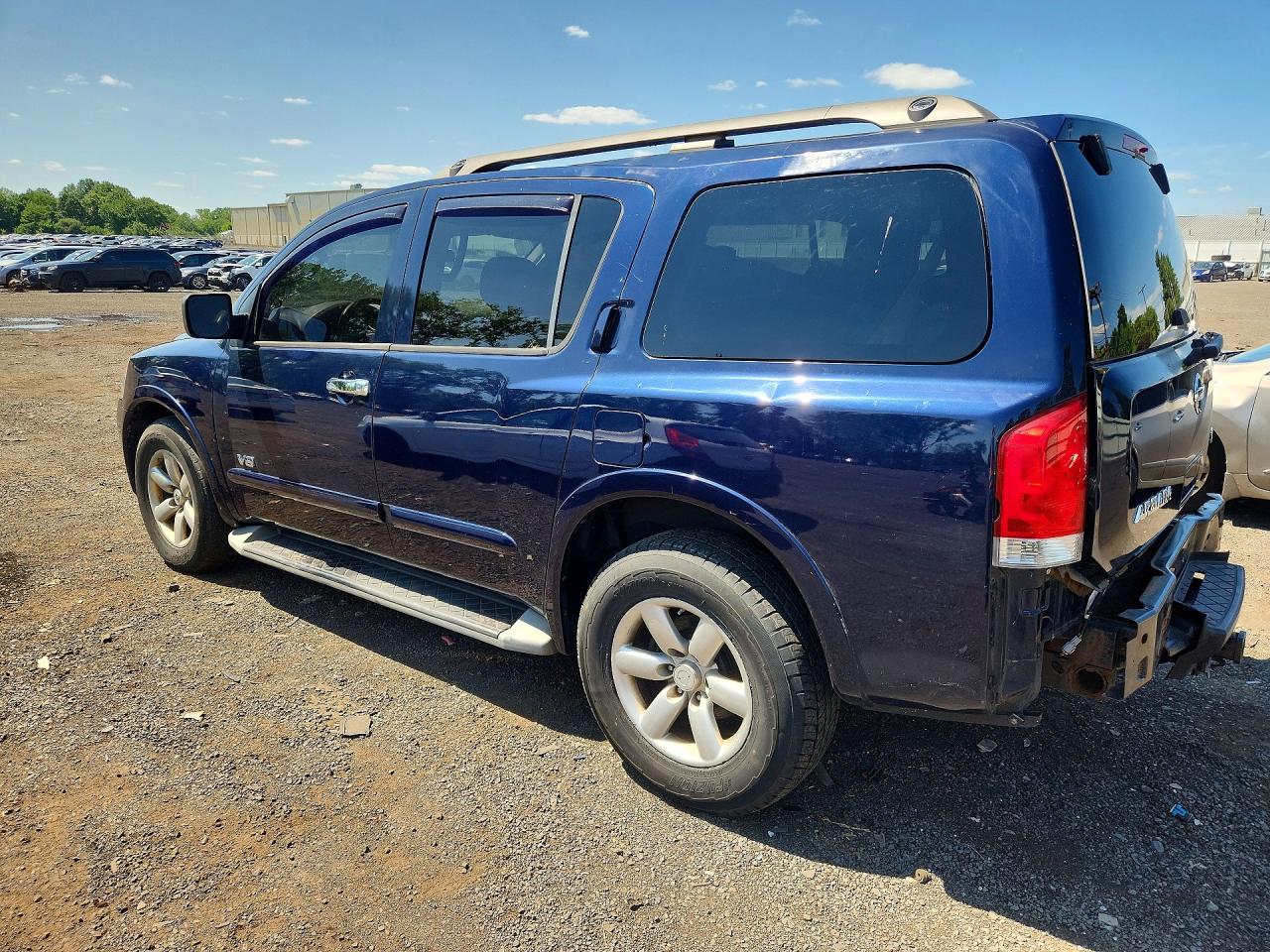 2009 Nissan Armada Se Blue vin: 5N1AA08C79N602048