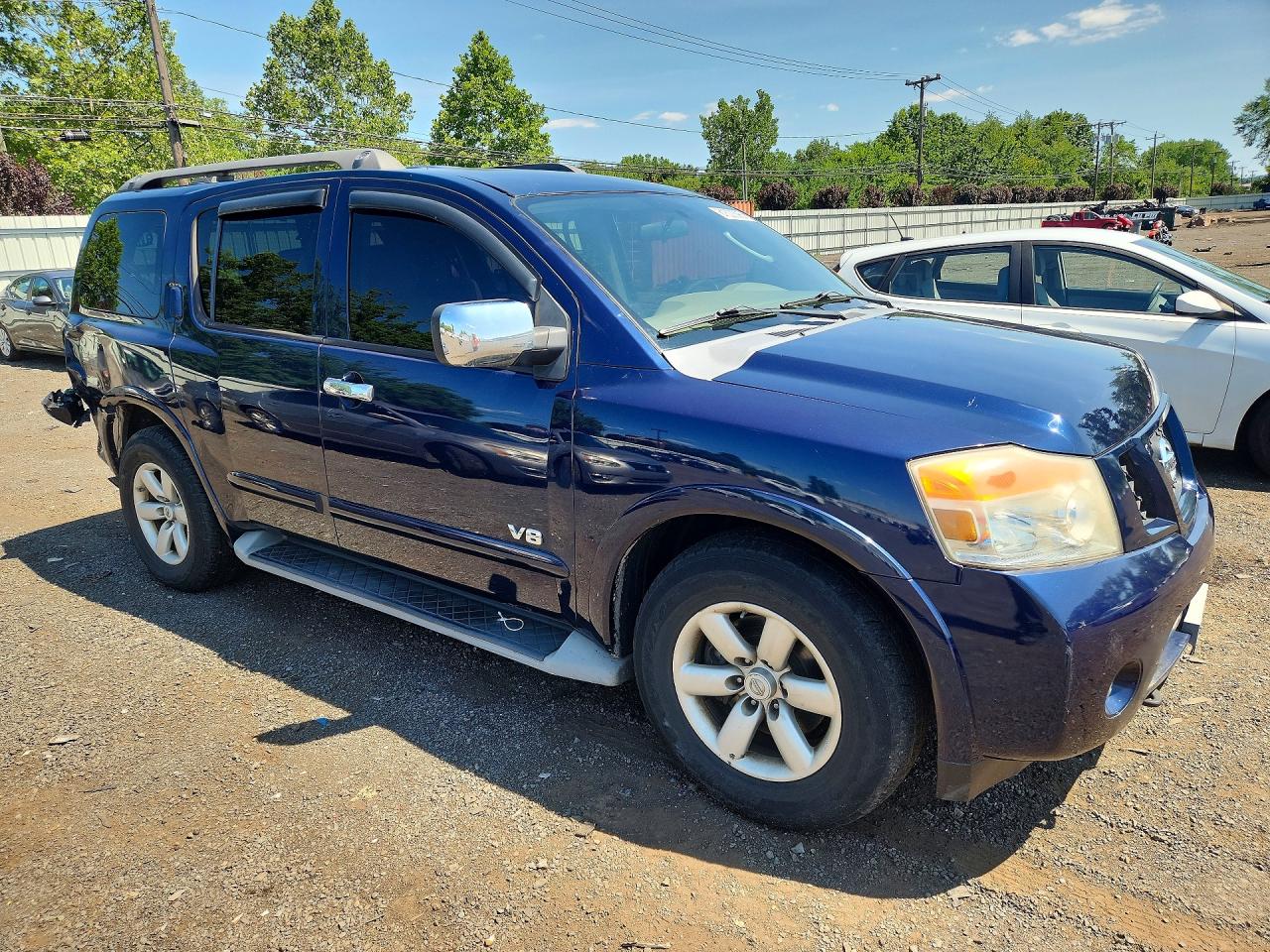 2009 Nissan Armada Se Blue vin: 5N1AA08C79N602048