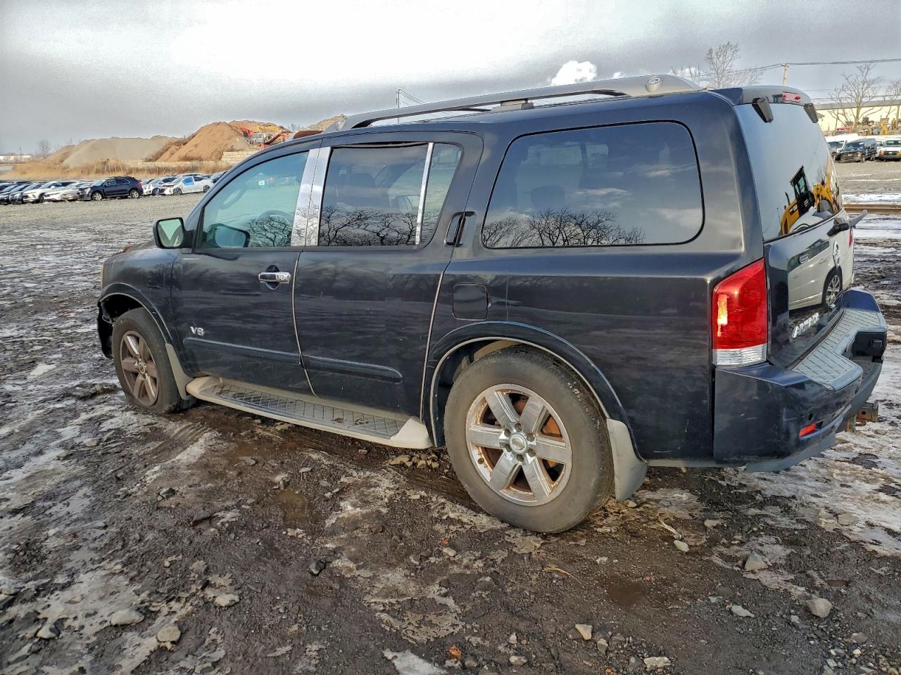 2009 Nissan Armada Se Черный vin: 5N1AA08C79N604446