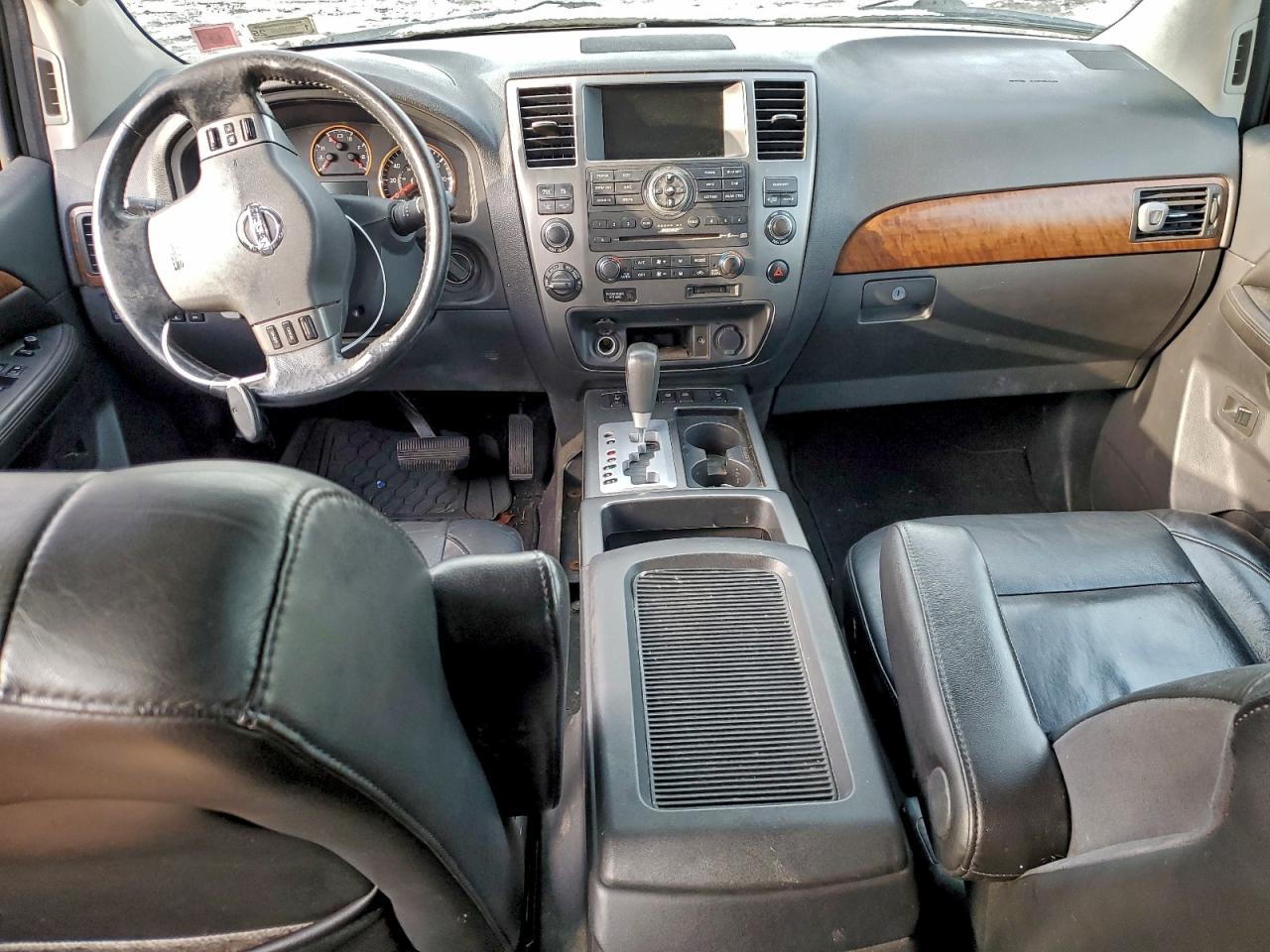 2009 Nissan Armada Se Черный vin: 5N1AA08C79N604446