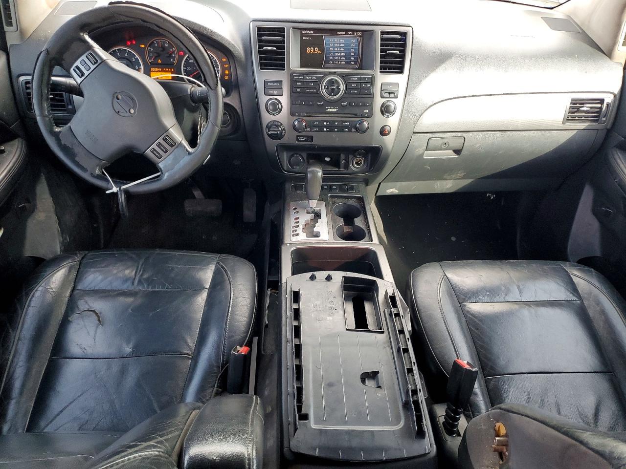 2009 Nissan Armada Se Серебряный vin: 5N1AA08C79N604656