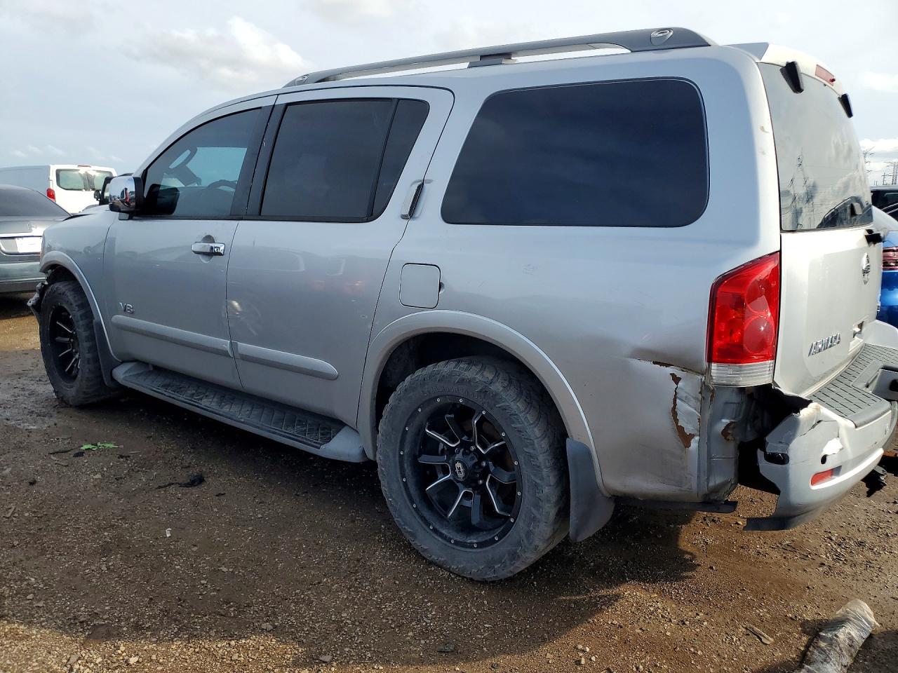 2009 Nissan Armada Se Серебряный vin: 5N1AA08C79N604656