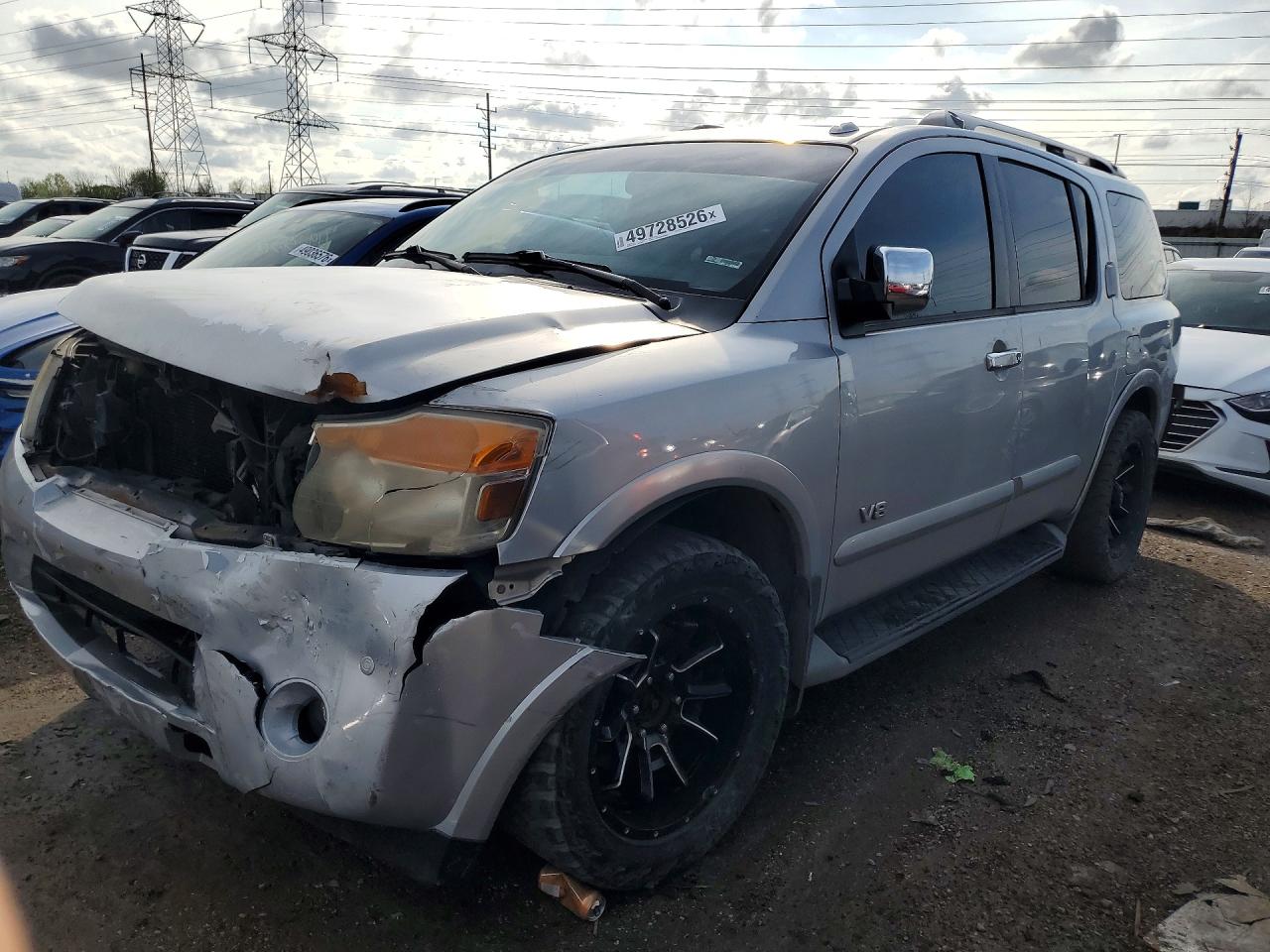2009 Nissan Armada Se Silver vin: 5N1AA08C79N604656