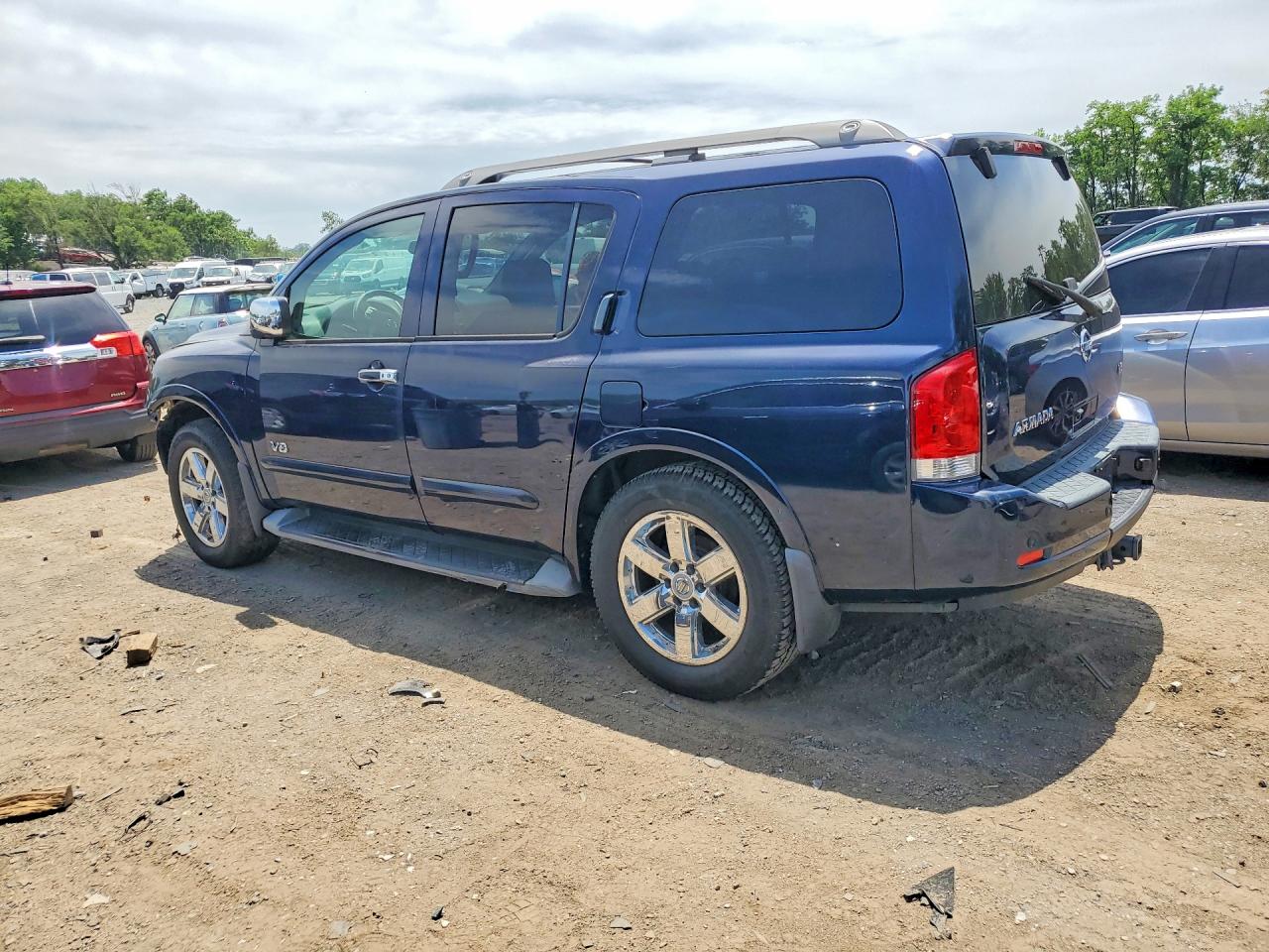 2009 Nissan Armada Se Blue vin: 5N1AA08C79N605080