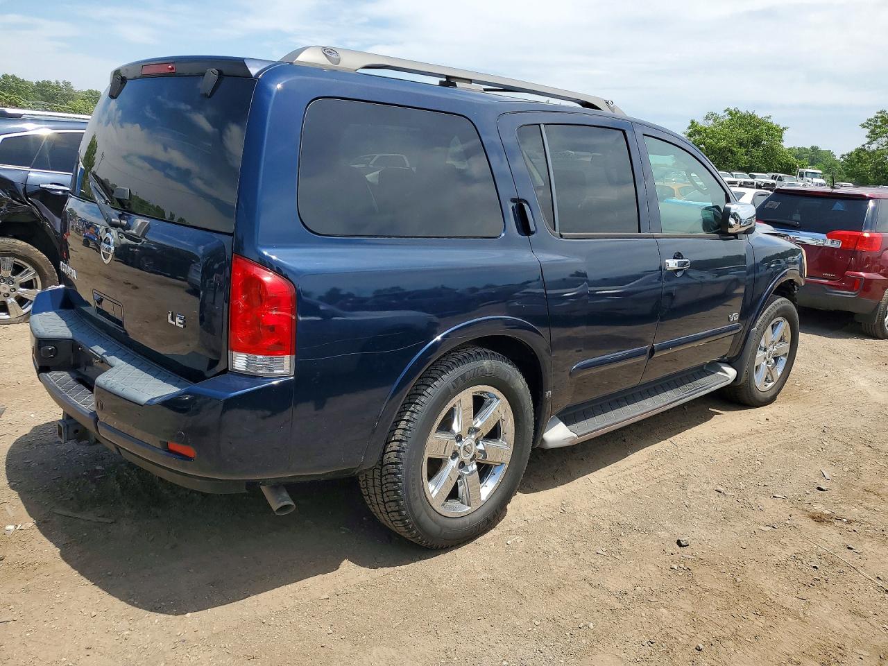 2009 Nissan Armada Se Blue vin: 5N1AA08C79N605080