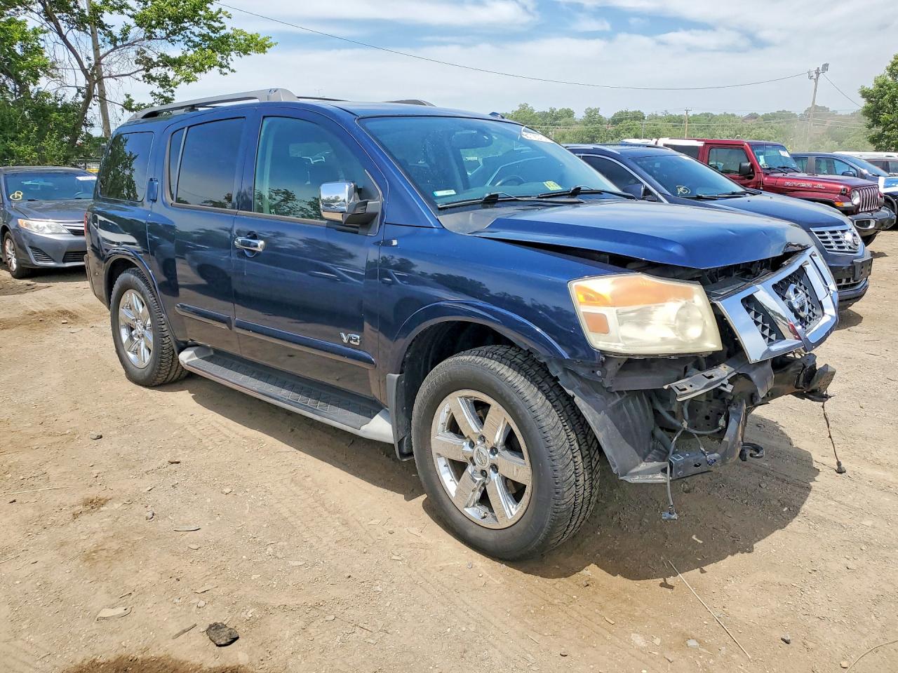 2009 Nissan Armada Se Blue vin: 5N1AA08C79N605080