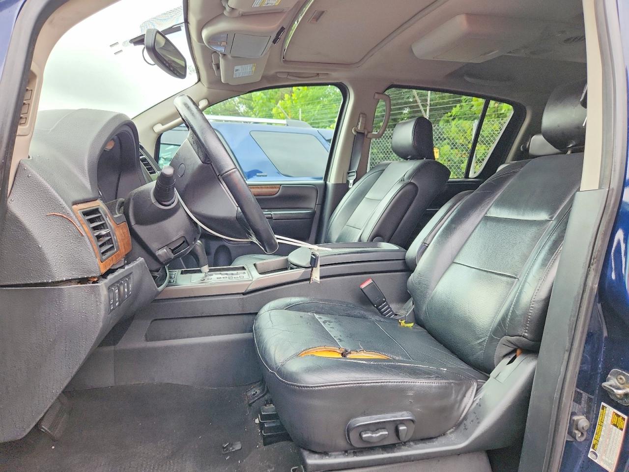 2009 Nissan Armada Se Blue vin: 5N1AA08C79N605080