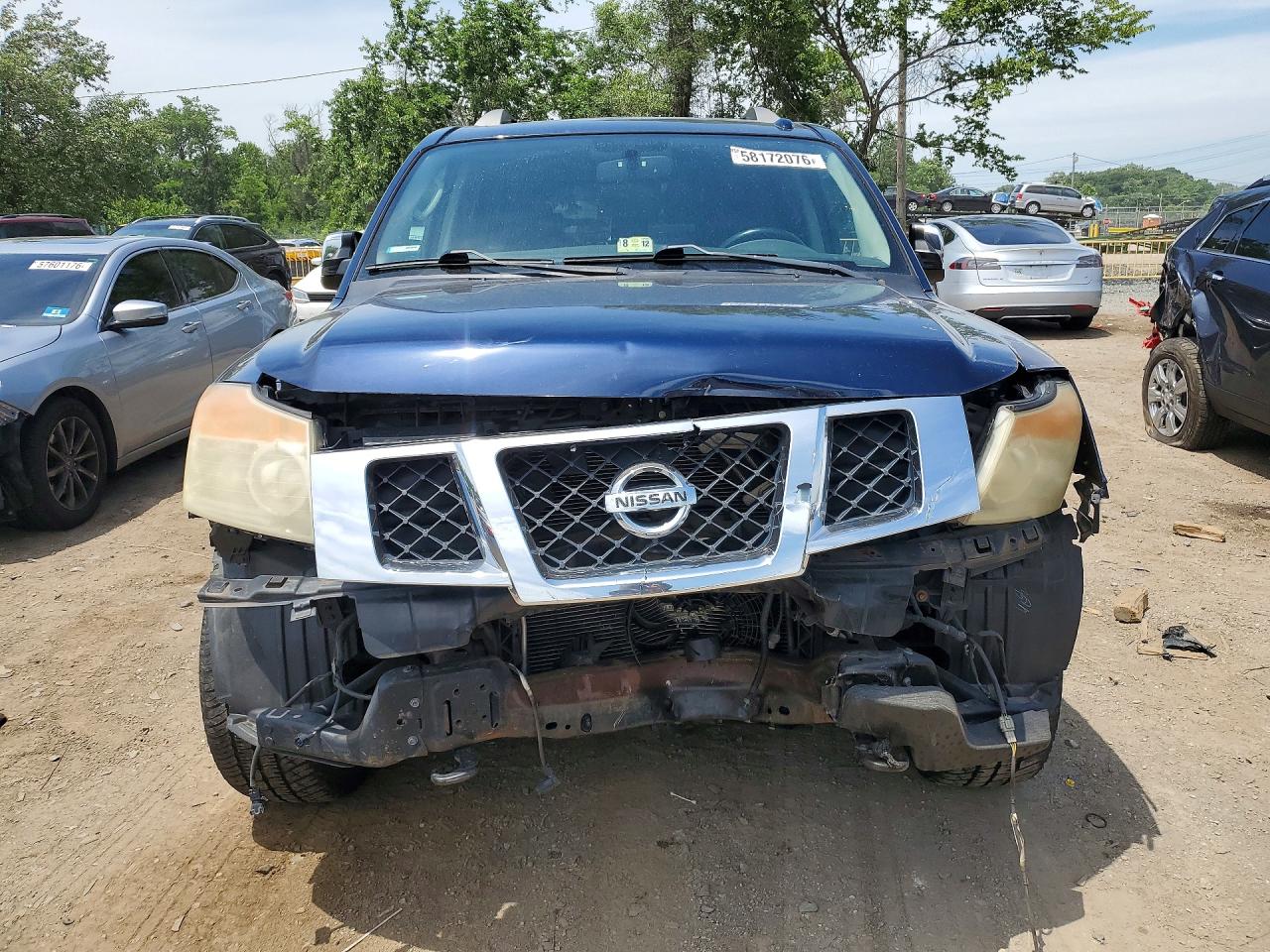 2009 Nissan Armada Se Blue vin: 5N1AA08C79N605080