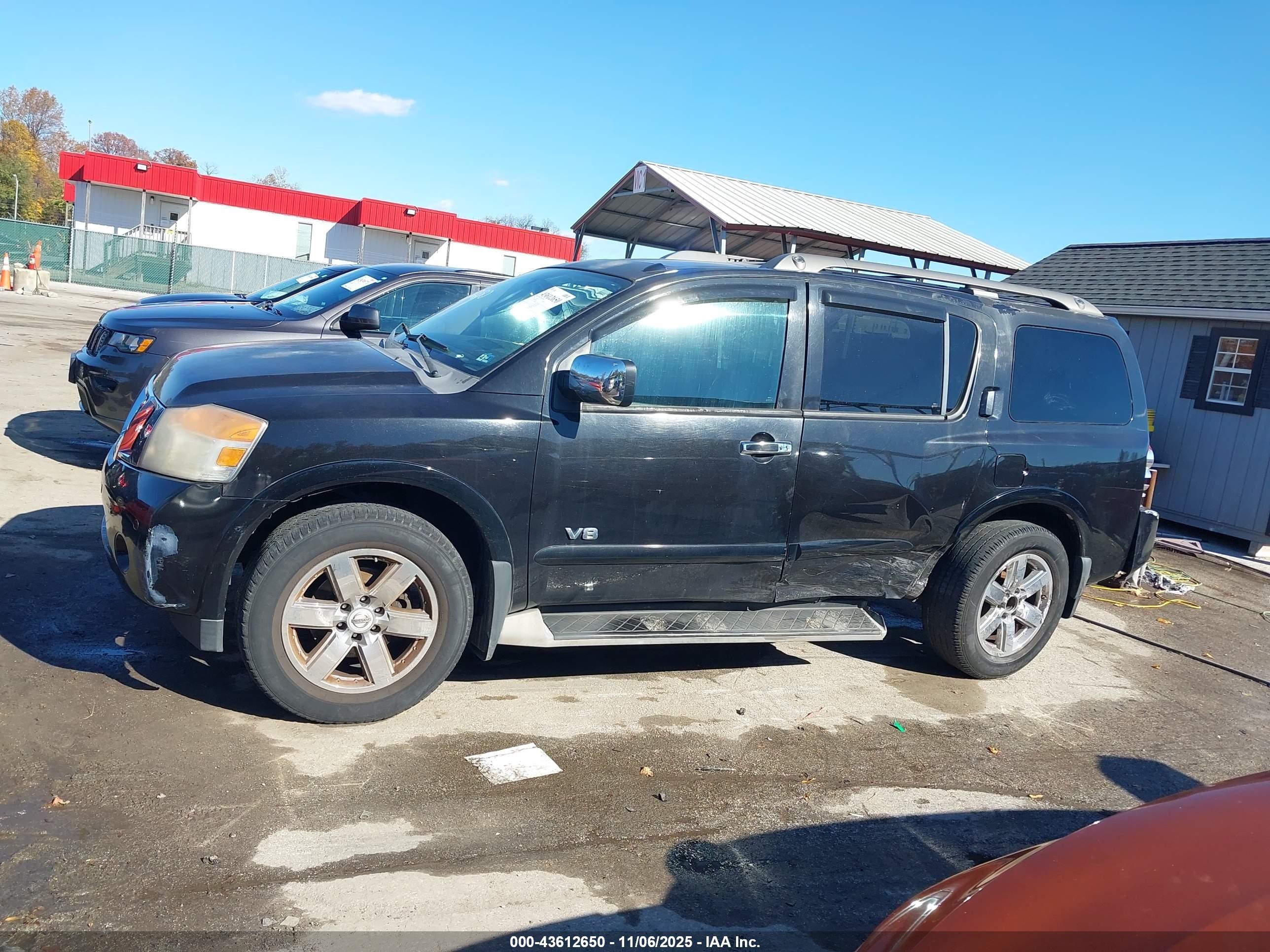 2009 Nissan Armada Le Black vin: 5N1AA08C89N604438