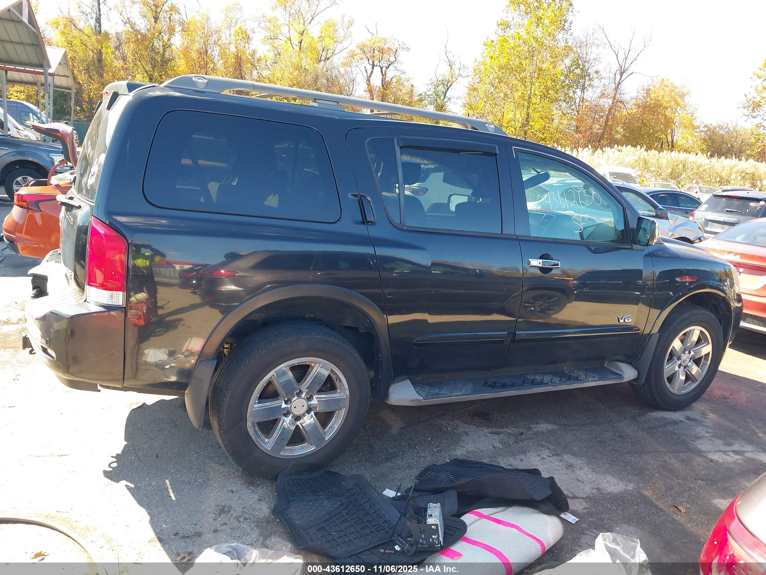 2009 Nissan Armada Le Black vin: 5N1AA08C89N604438