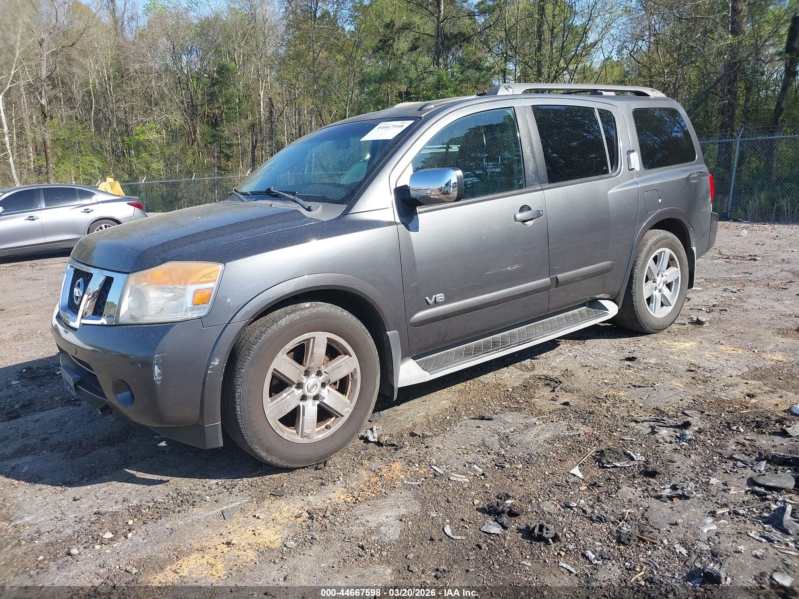 2009 Nissan Armada Le Gray vin: 5N1AA08C89N607713