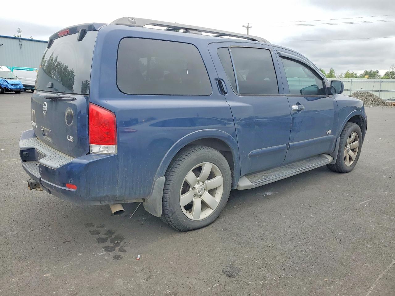 2008 Nissan Armada Se Blue vin: 5N1AA08C98N600929