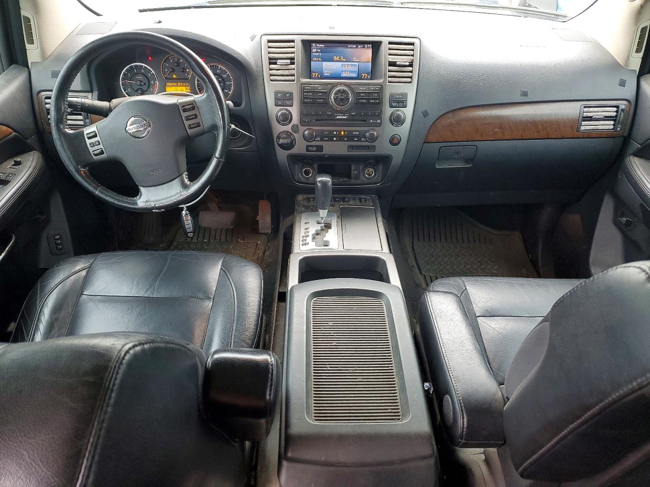2008 Nissan Armada Se Blue vin: 5N1AA08C98N600929