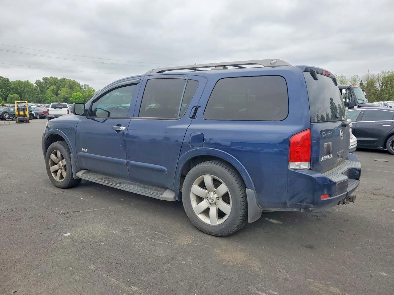 2008 Nissan Armada Se Blue vin: 5N1AA08C98N600929