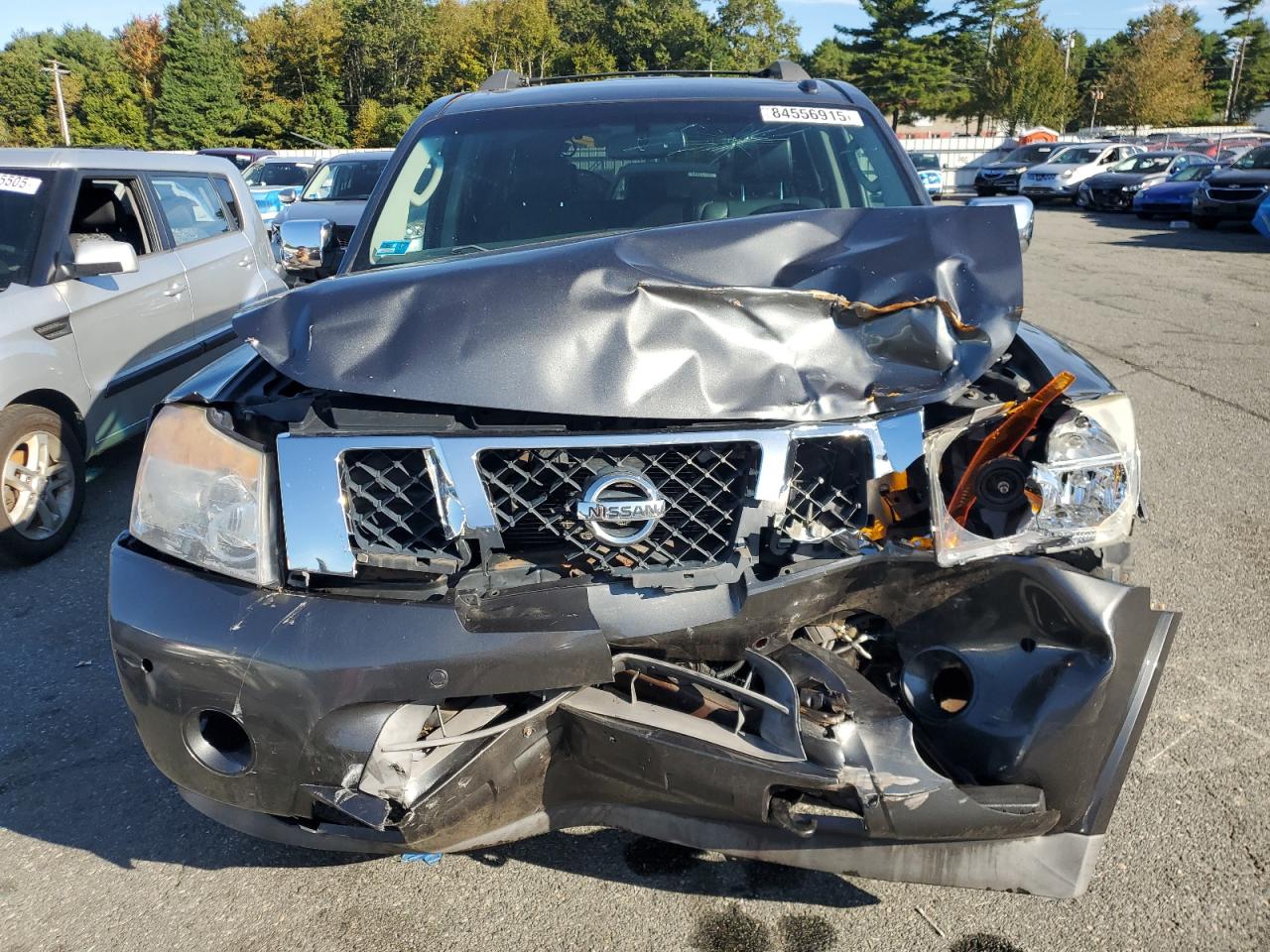2009 Nissan Armada Se Gray vin: 5N1AA08C99N605744