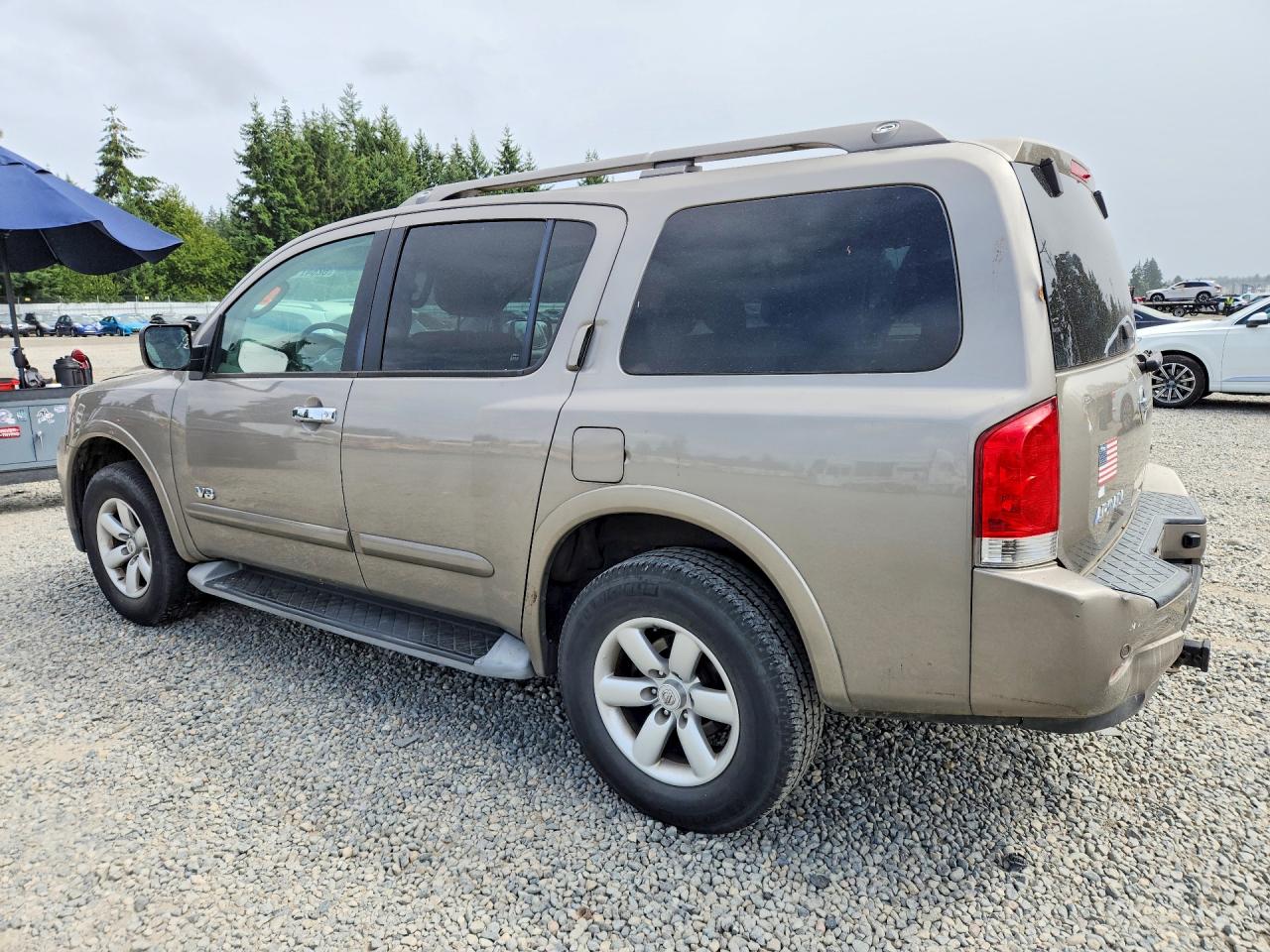 2009 Nissan Armada Se Желто-коричневый vin: 5N1AA08CX9N602416