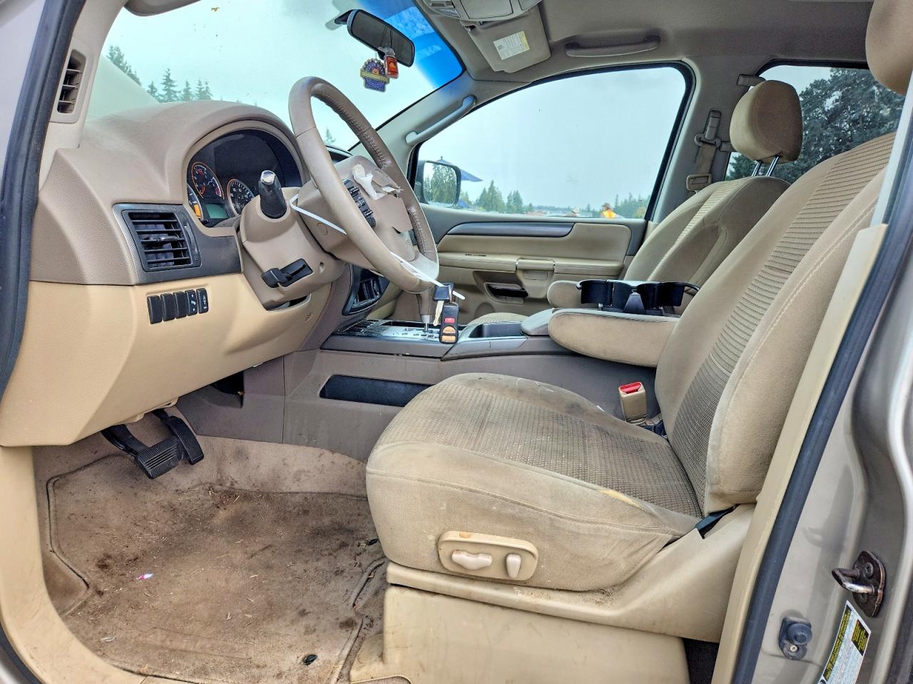 2009 Nissan Armada Se Желто-коричневый vin: 5N1AA08CX9N602416