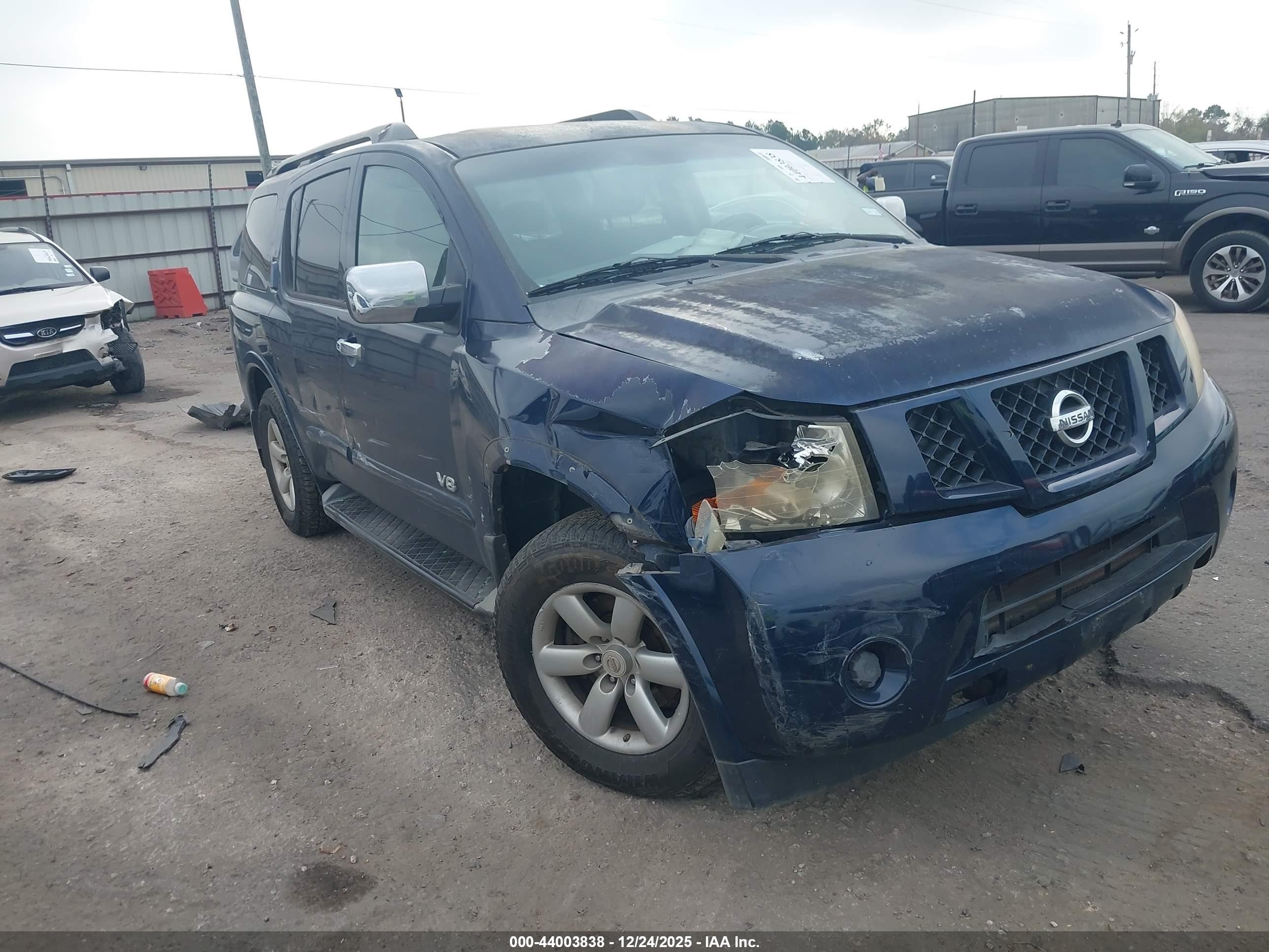 2009 Nissan Armada Se Dark Blue vin: 5N1AA08D39N606879