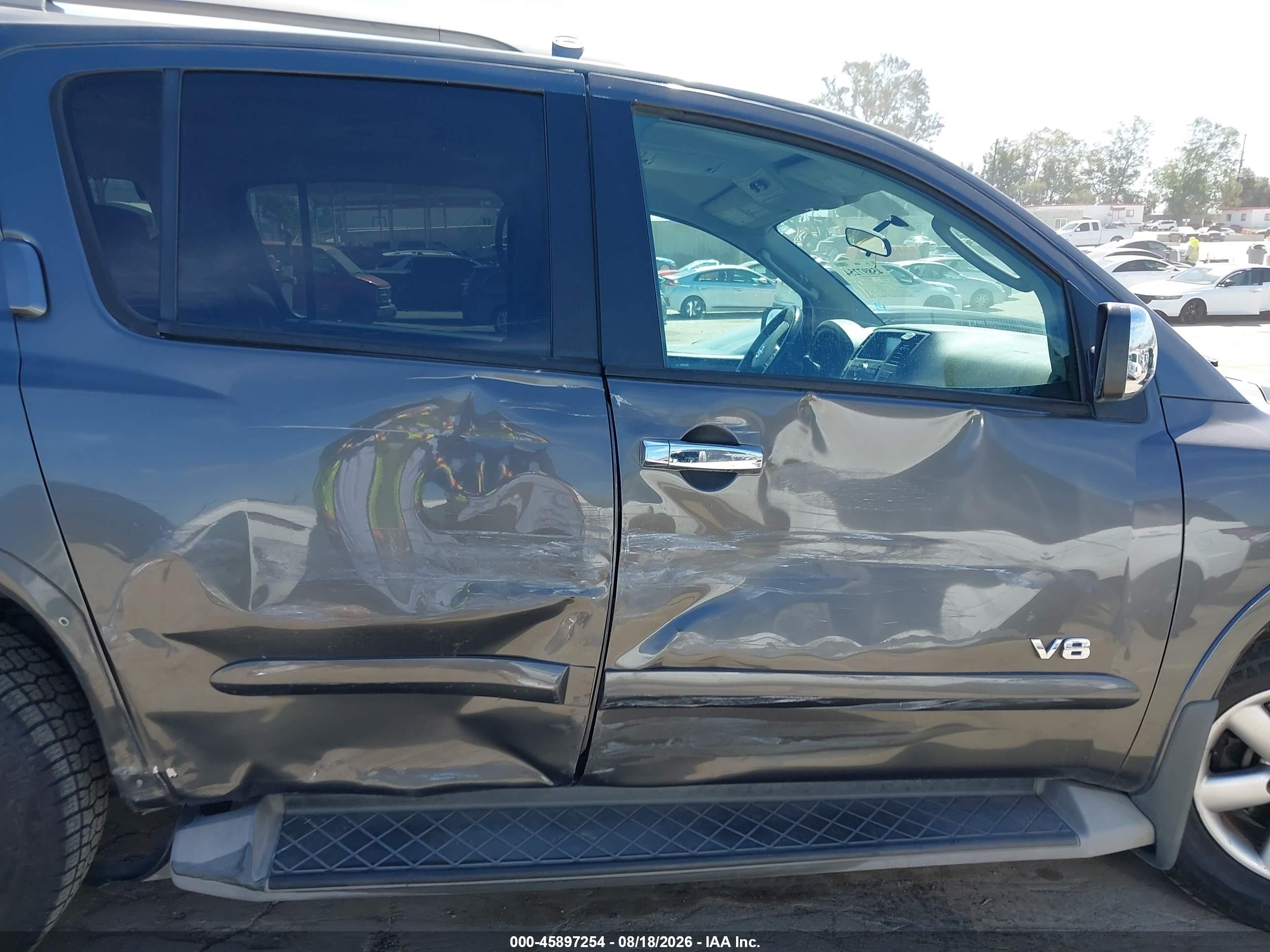 2009 Nissan Armada Se Gray vin: 5N1AA08D59N607399