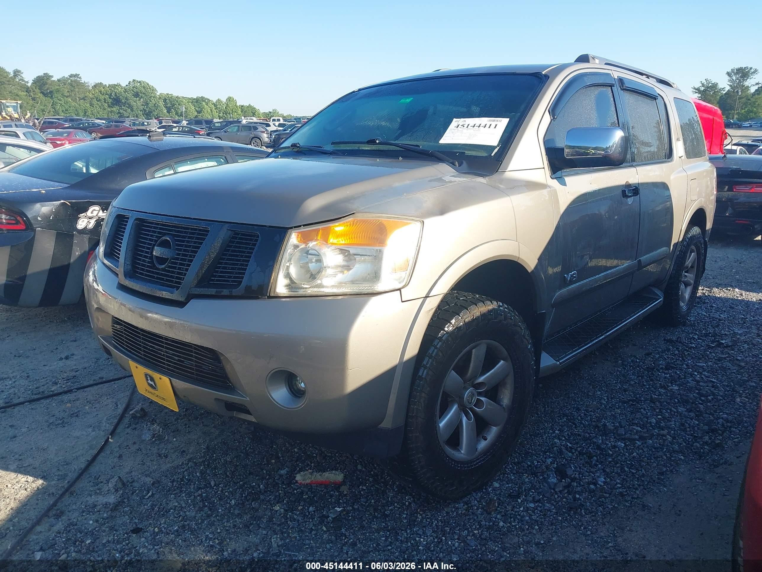 2008 Nissan Armada Se Gold vin: 5N1AA08D88N622509