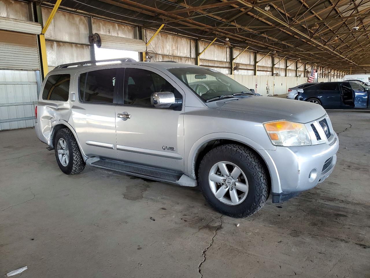2009 Nissan Armada Se Серебряный vin: 5N1AA08D89N603556